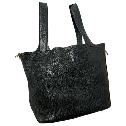 Picotin leather handbag