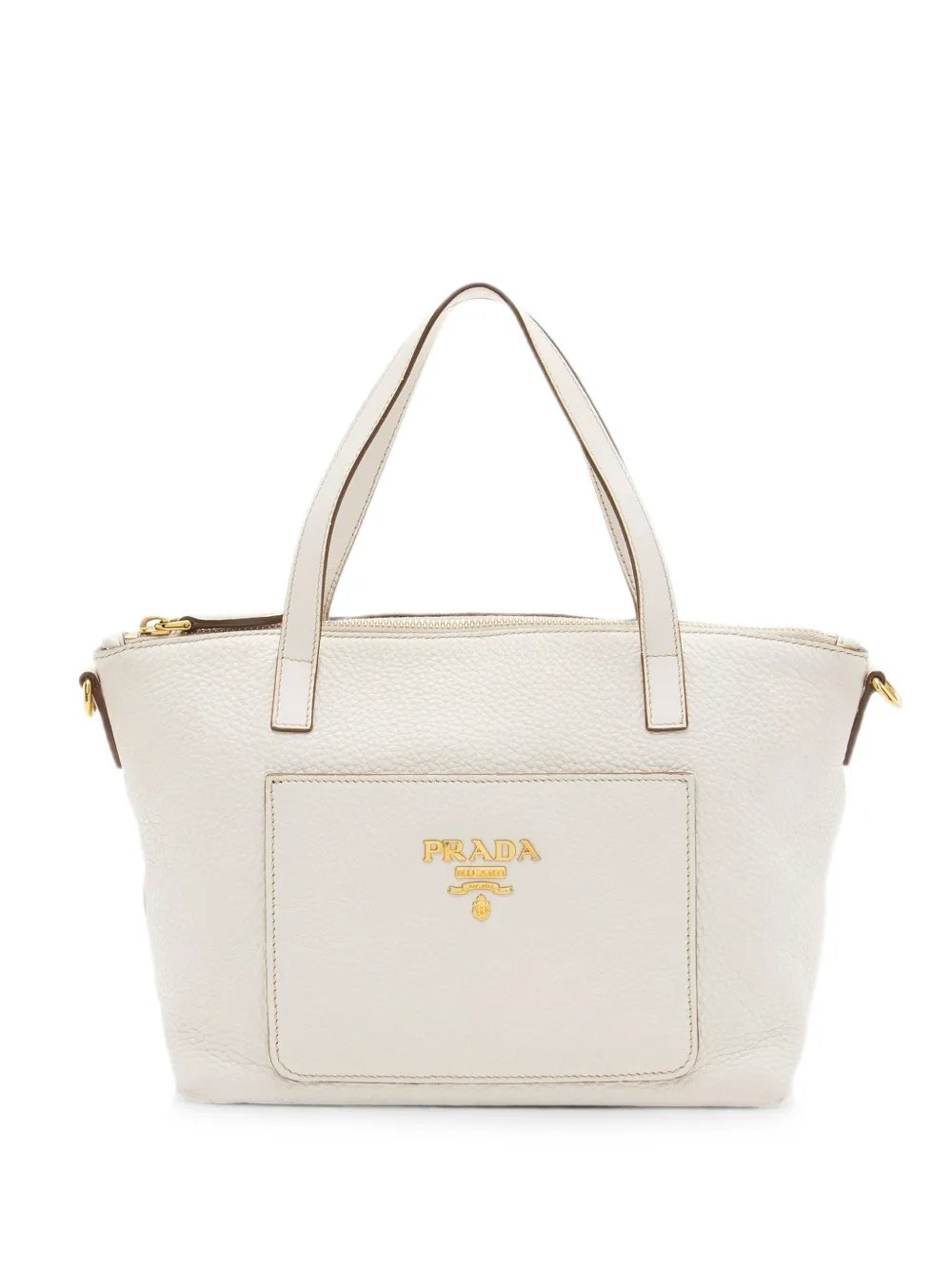 Vitello Daino pocket tote bag