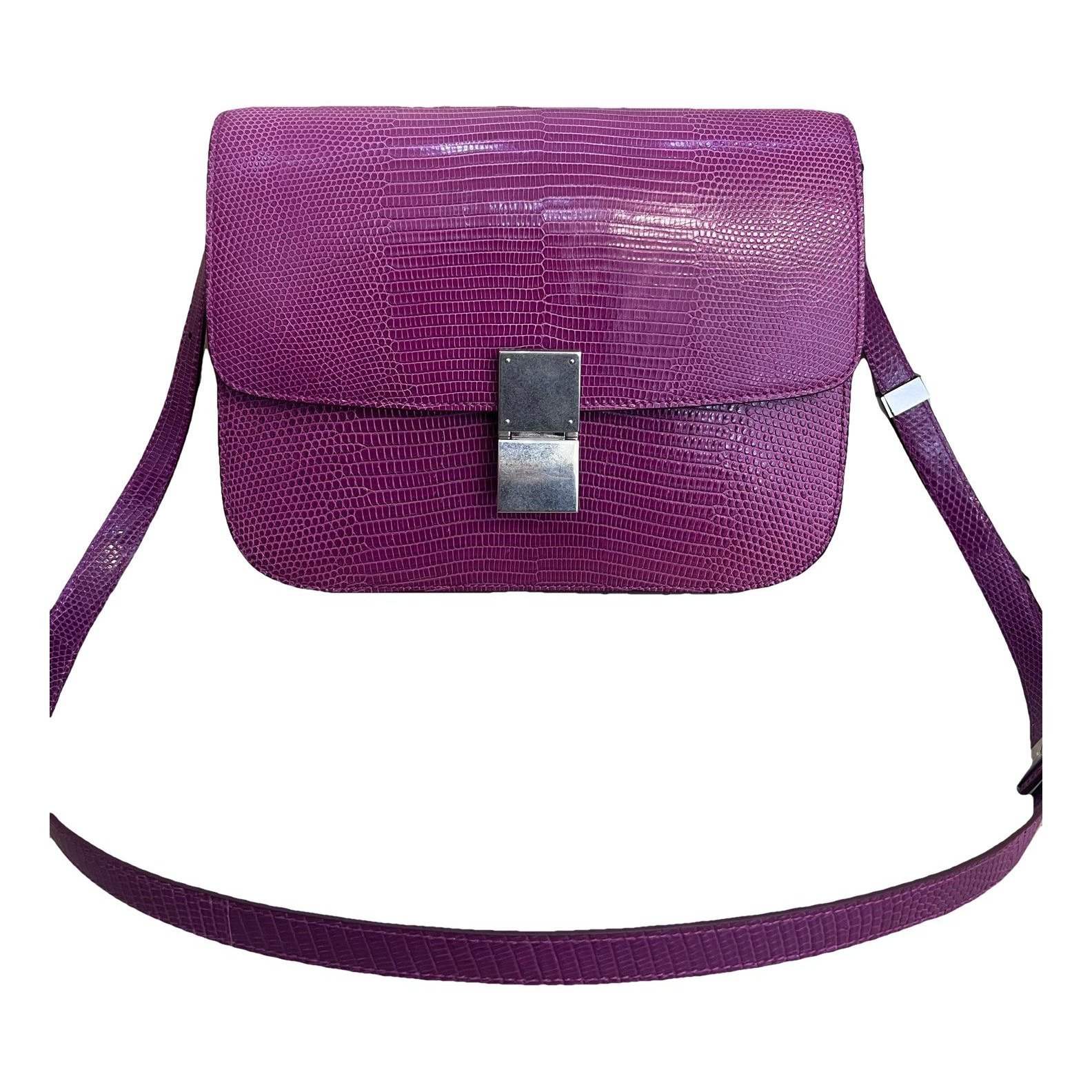 Classic leather crossbody bag