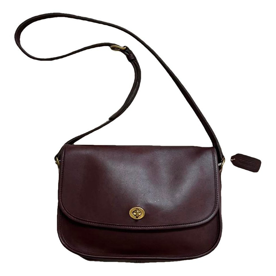 Leather crossbody bag