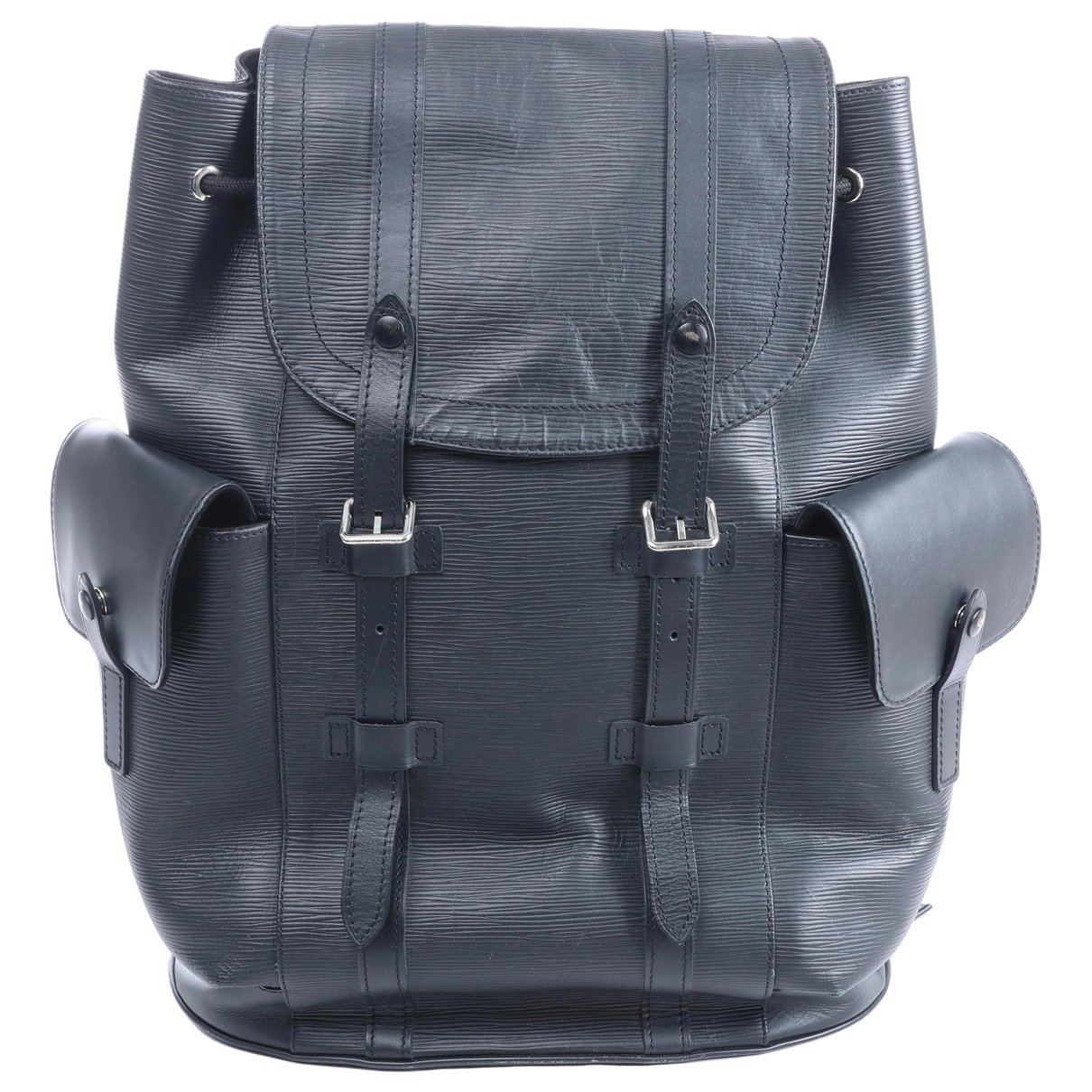 Leather backpack
