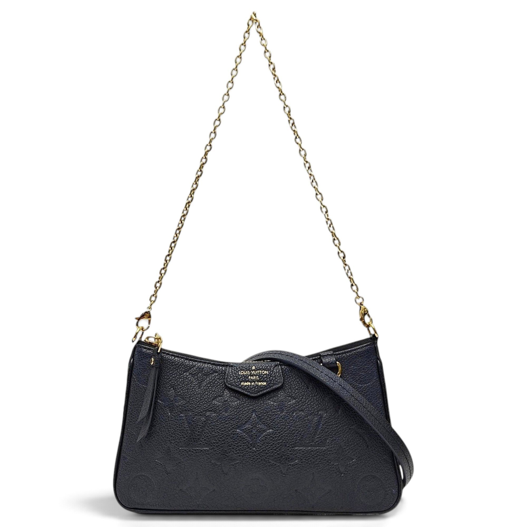 Easy Pouch On Strap leather handbag