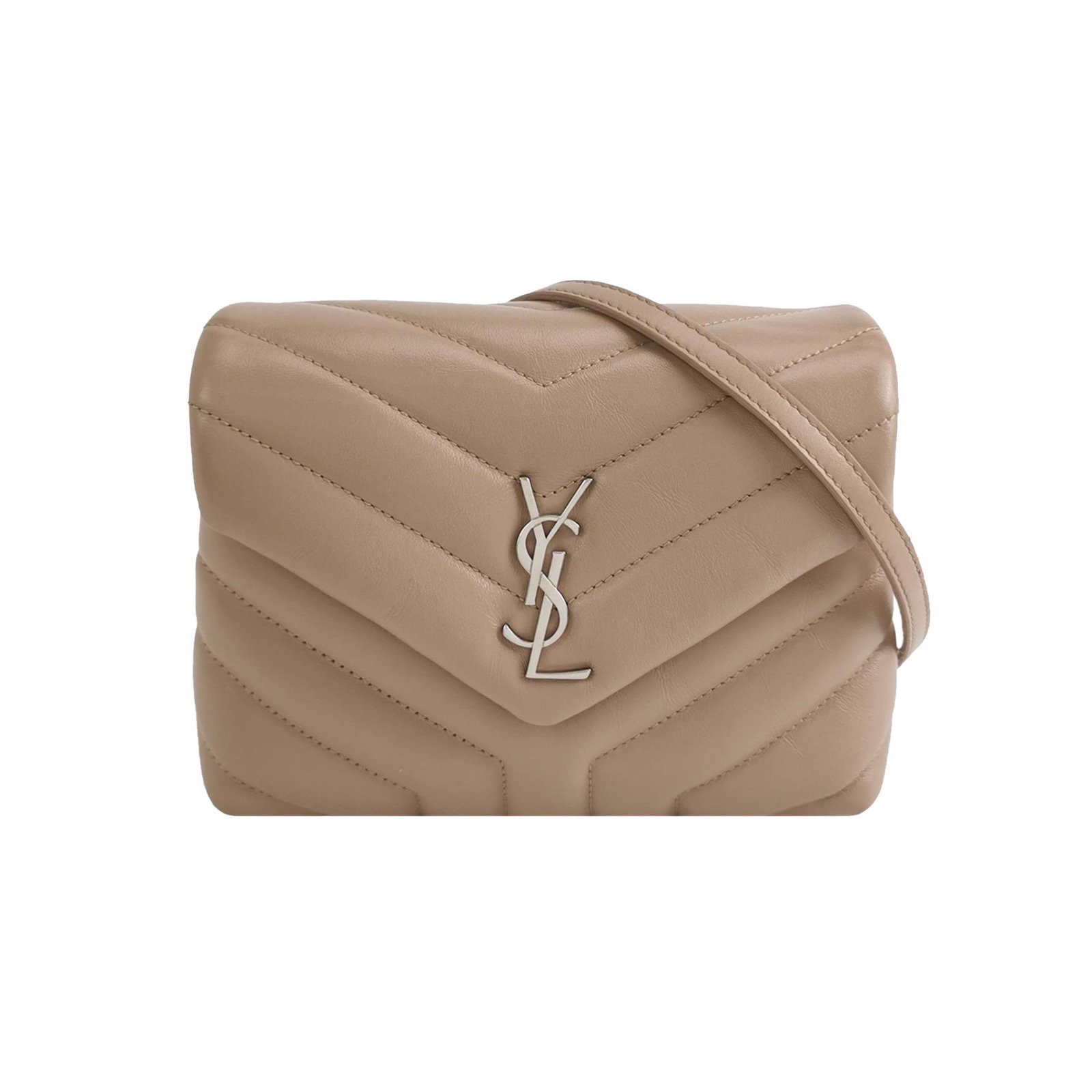 Loulou Puffer leather crossbody bag