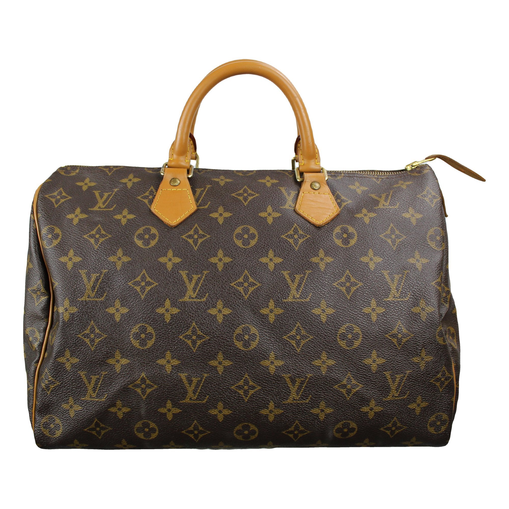 Speedy leather handbag