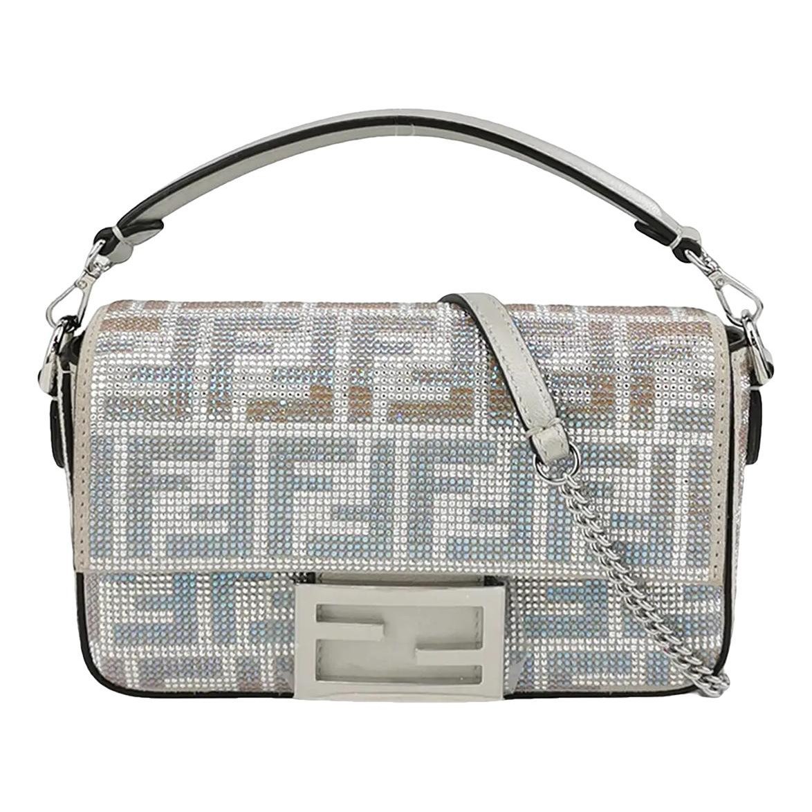 Baguette leather handbag