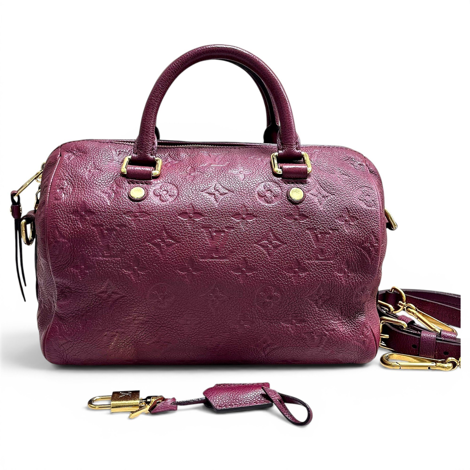 Speedy Bandoulière leather handbag