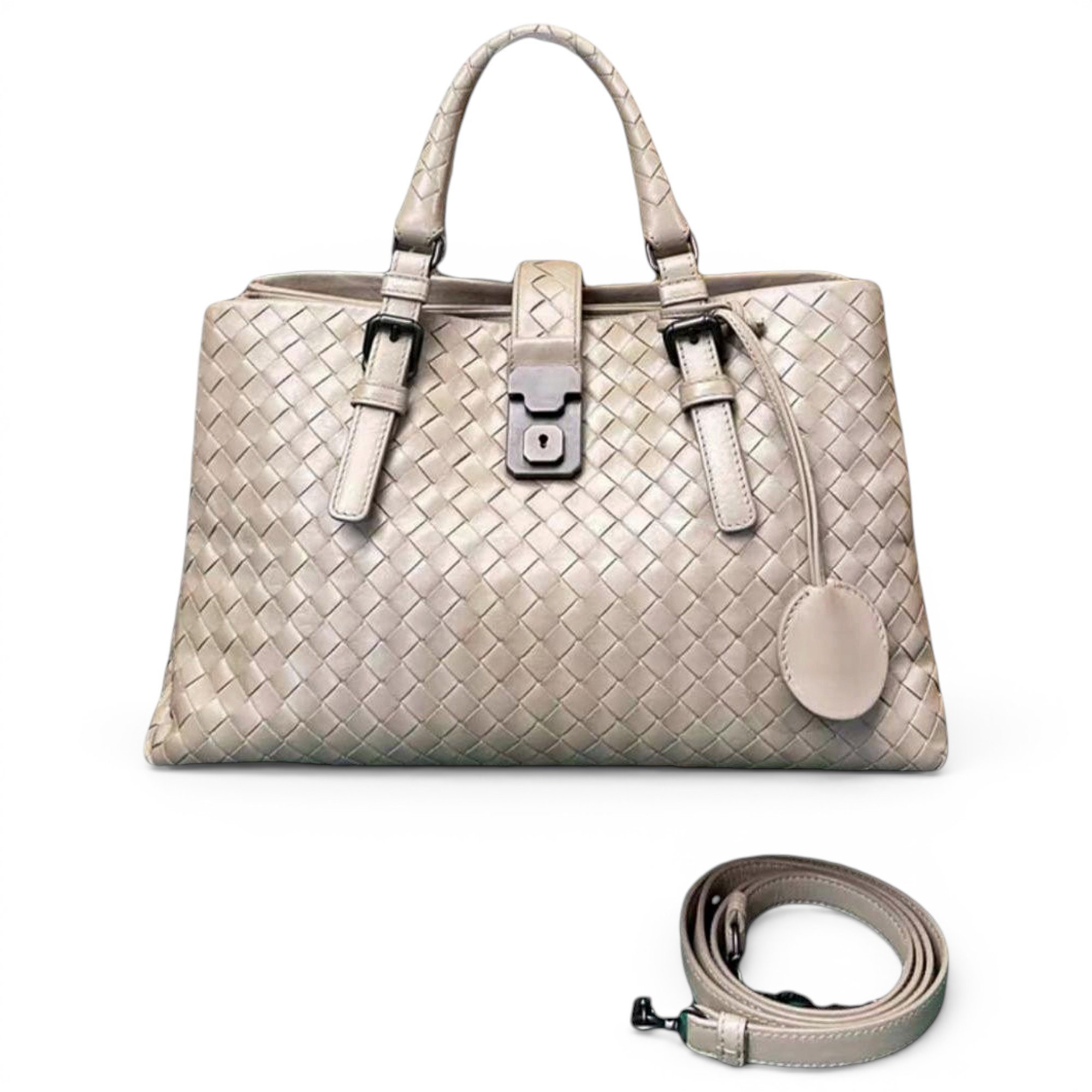 Roma leather handbag