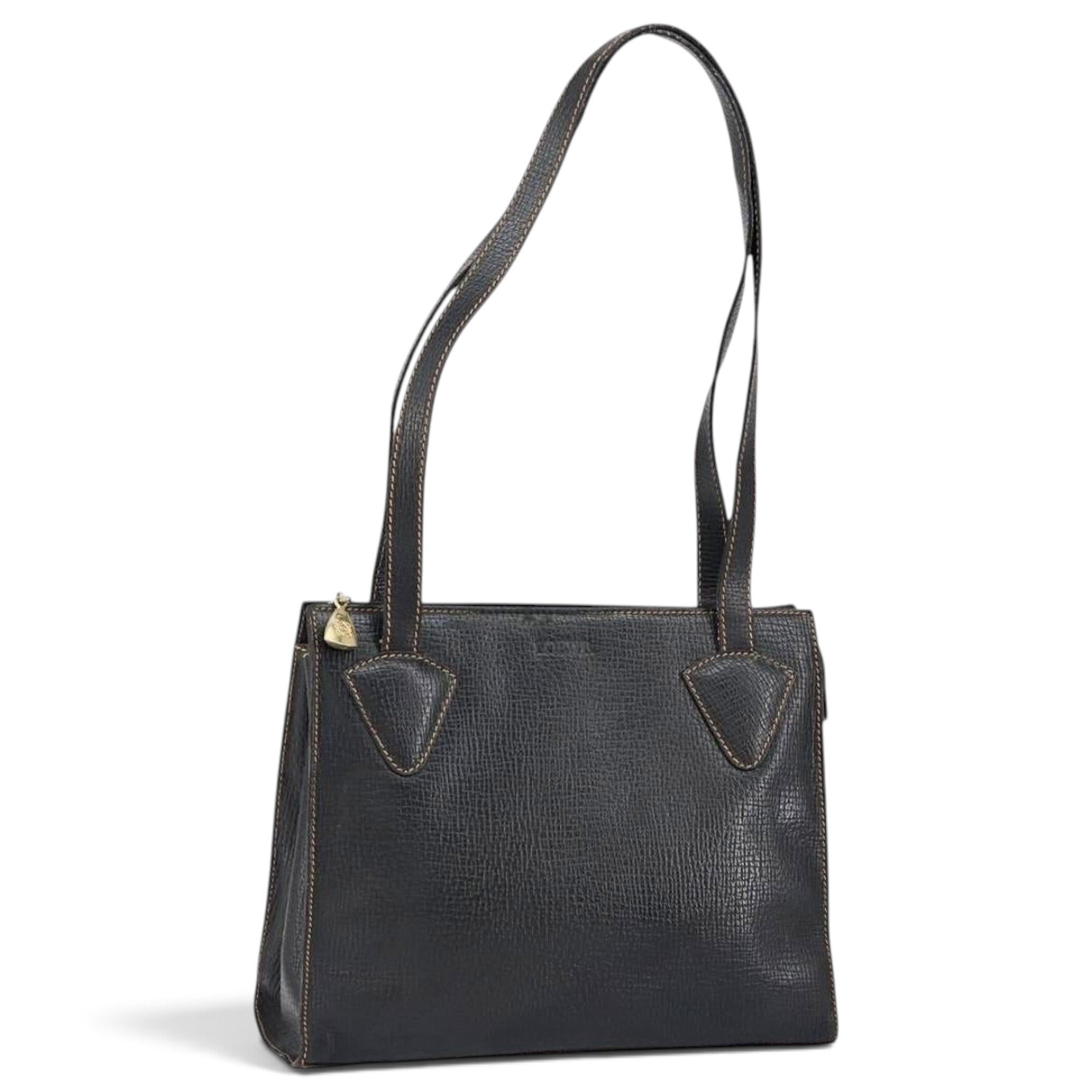 Leather tote
