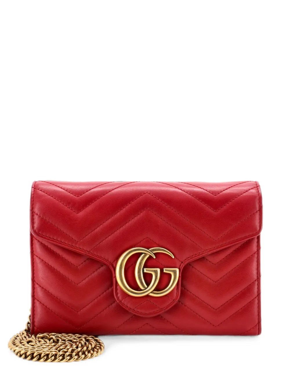 GG Marmont Chain Wallet Matelasse Leather Mini crossbody bag
