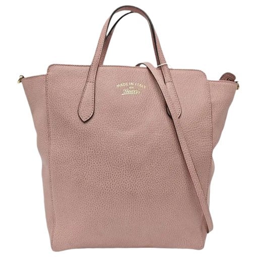 Swing leather handbag