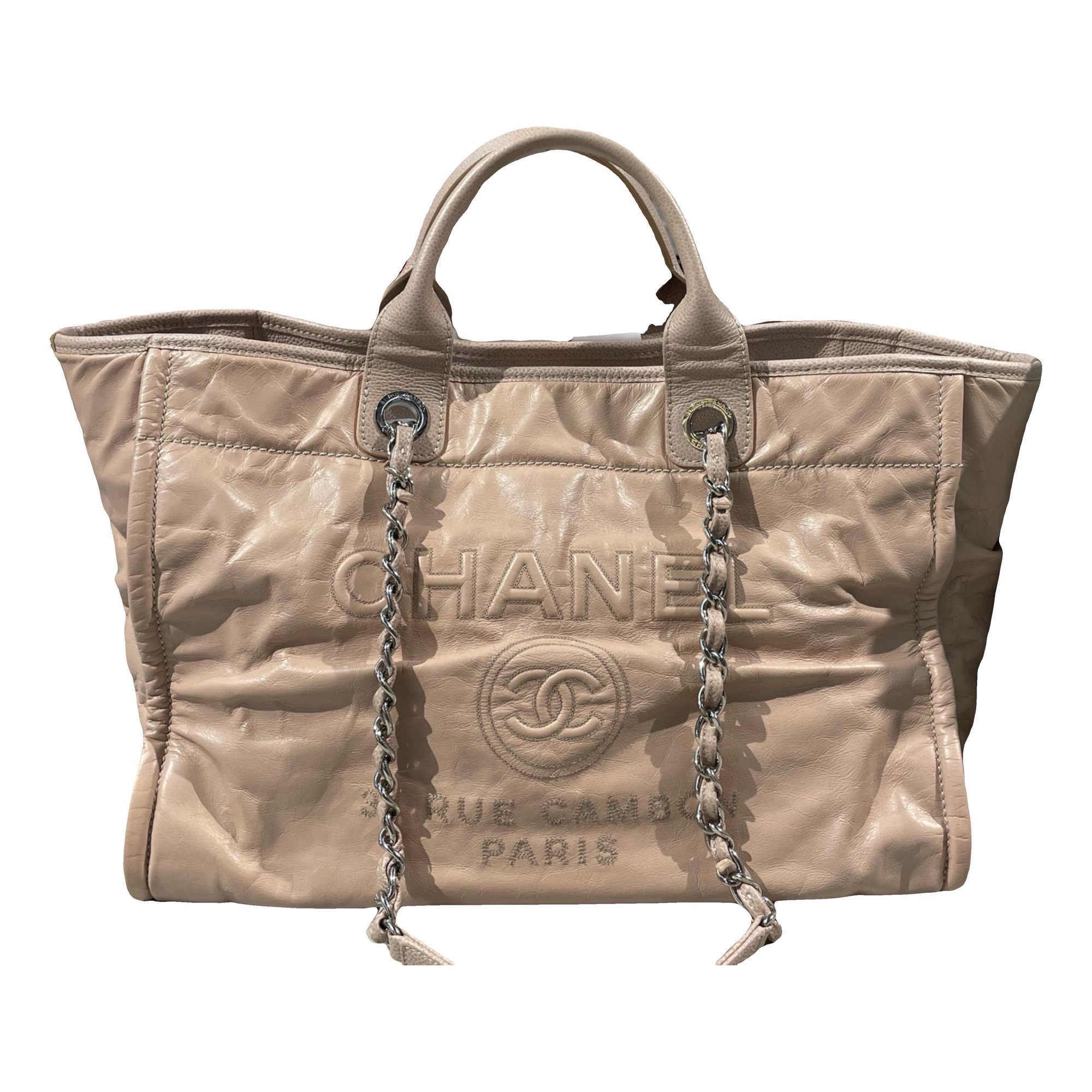 Deauville leather tote
