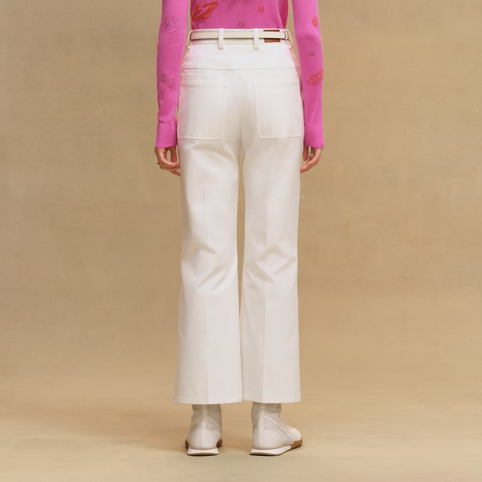 Blanc Naturel Bootcut Pants