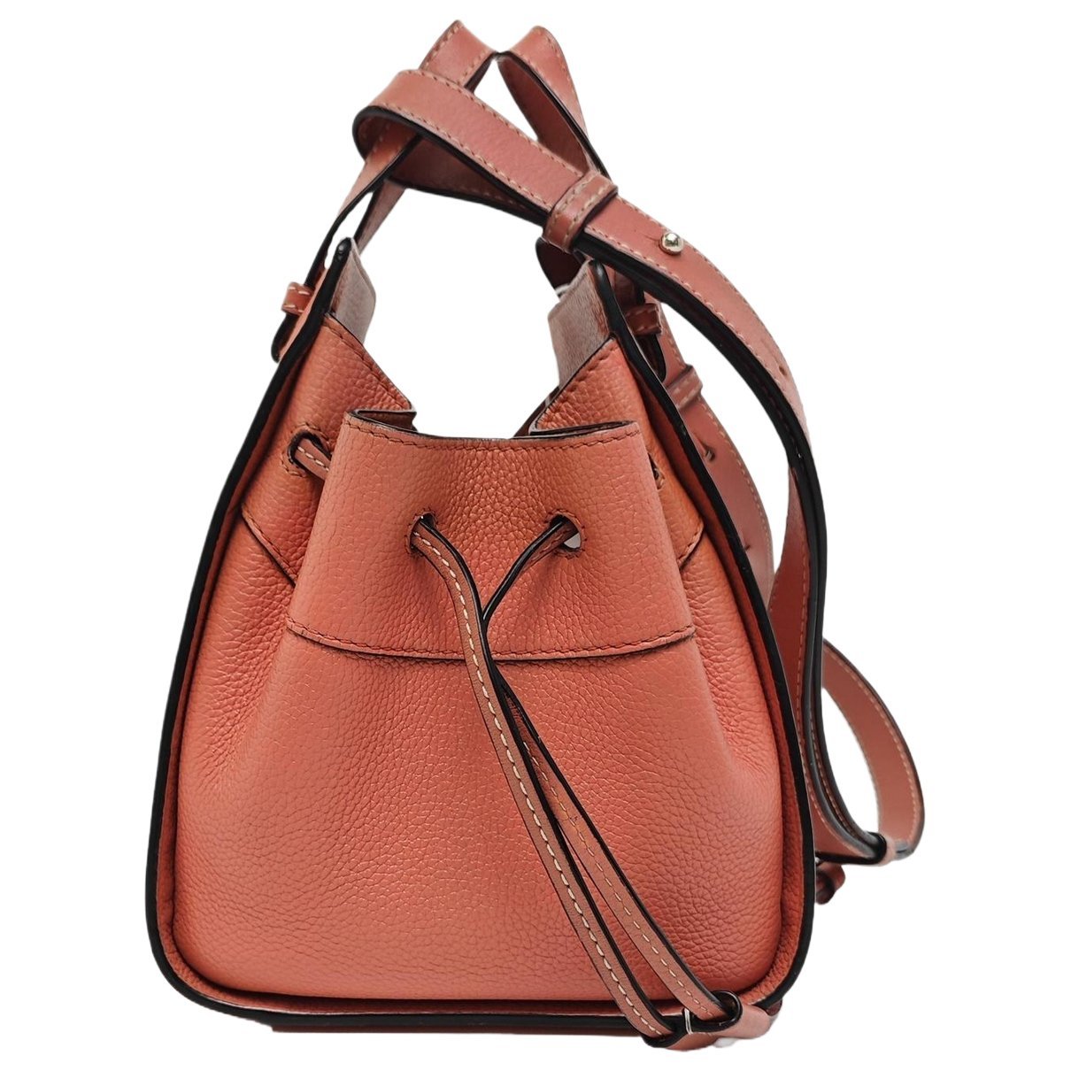 Hammock leather handbag