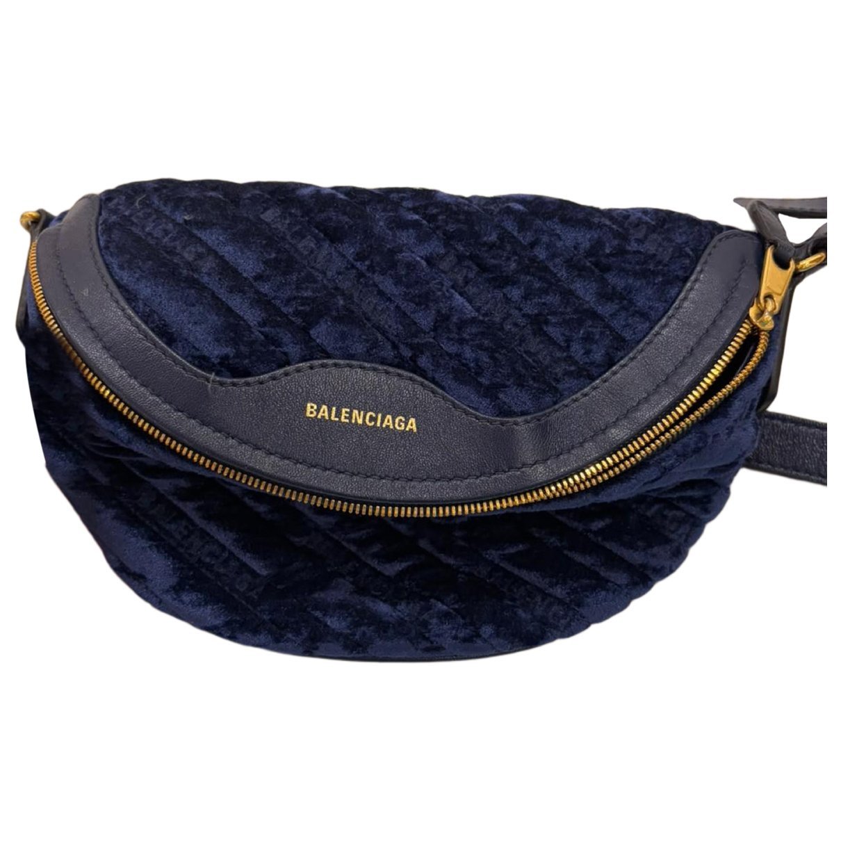 Velvet crossbody bag