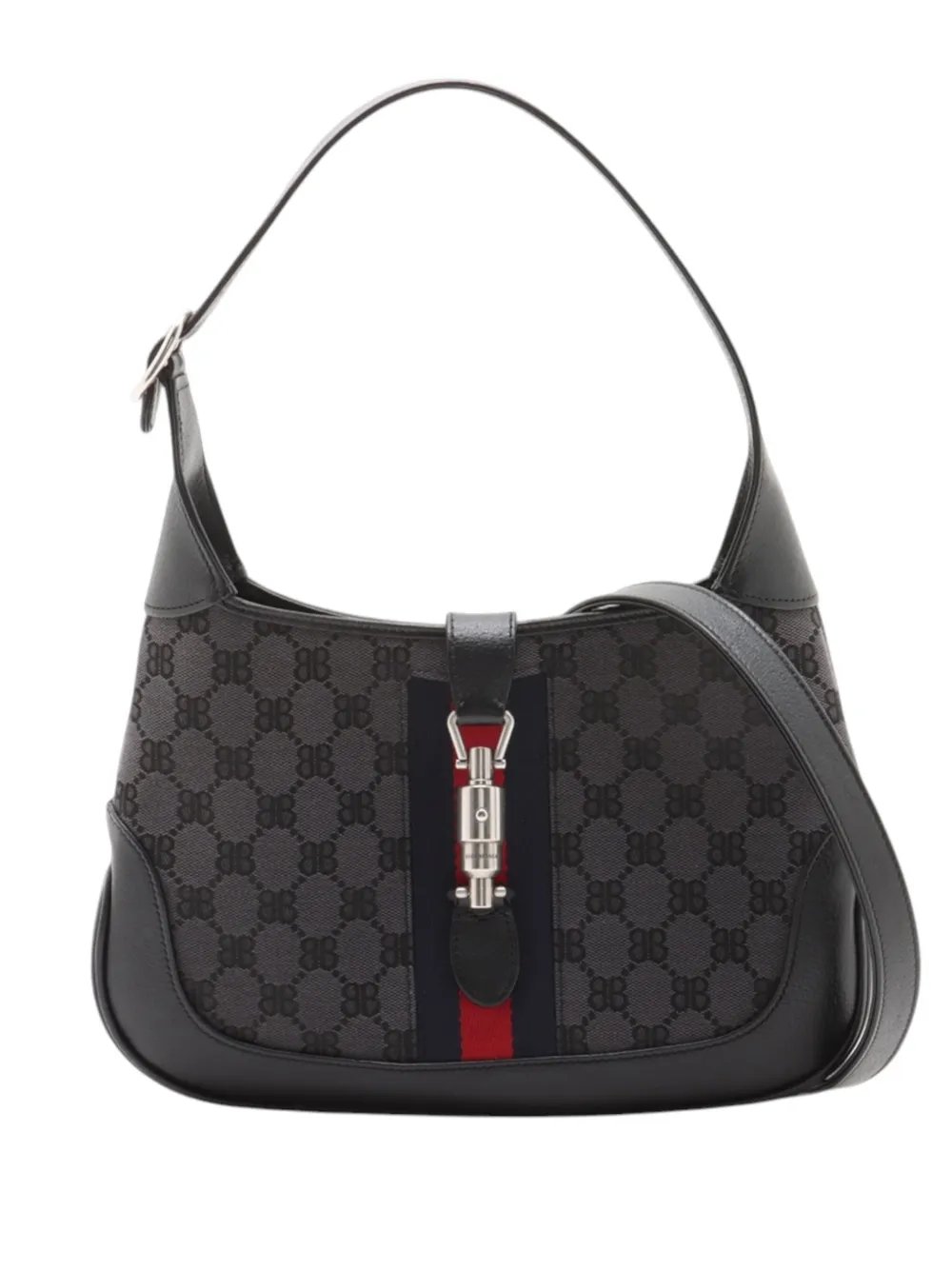 2018-2026 Balenciaga The Hacker Project Small GG Canvas Web Jackie 1961 crossbody bag
