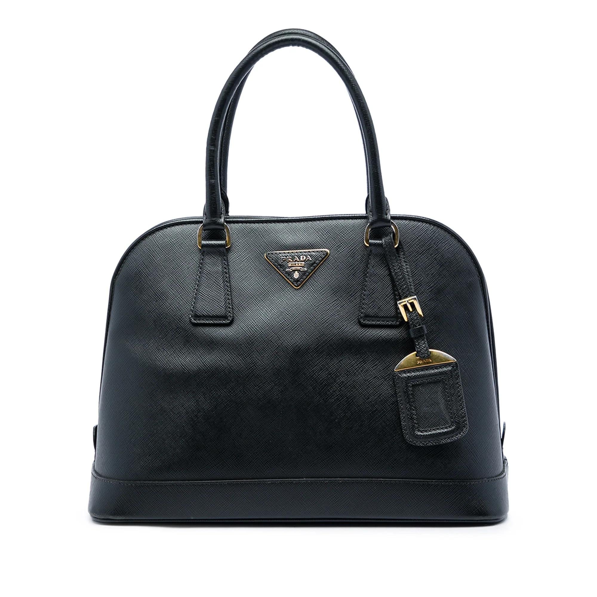 Promenade leather handbag