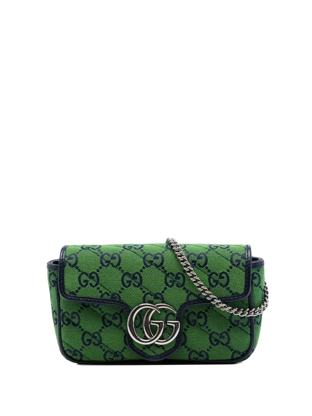 2016-2026 Mini GG Marmont Matelasse GG Canvas Flap crossbody bag