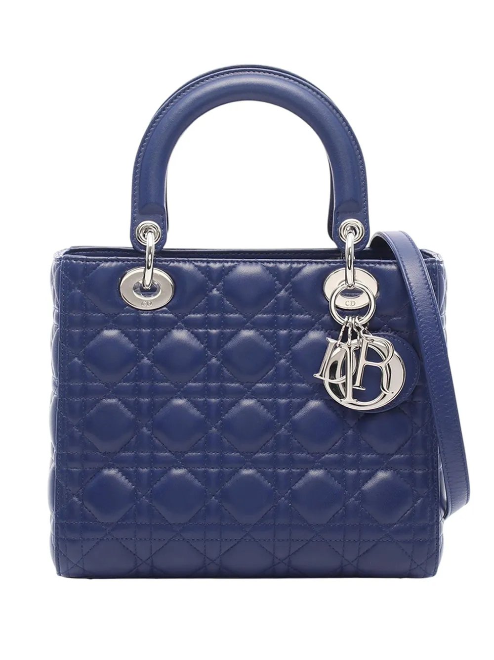 2010-2026 Medium Lambskin Cannage Lady Dior satchel