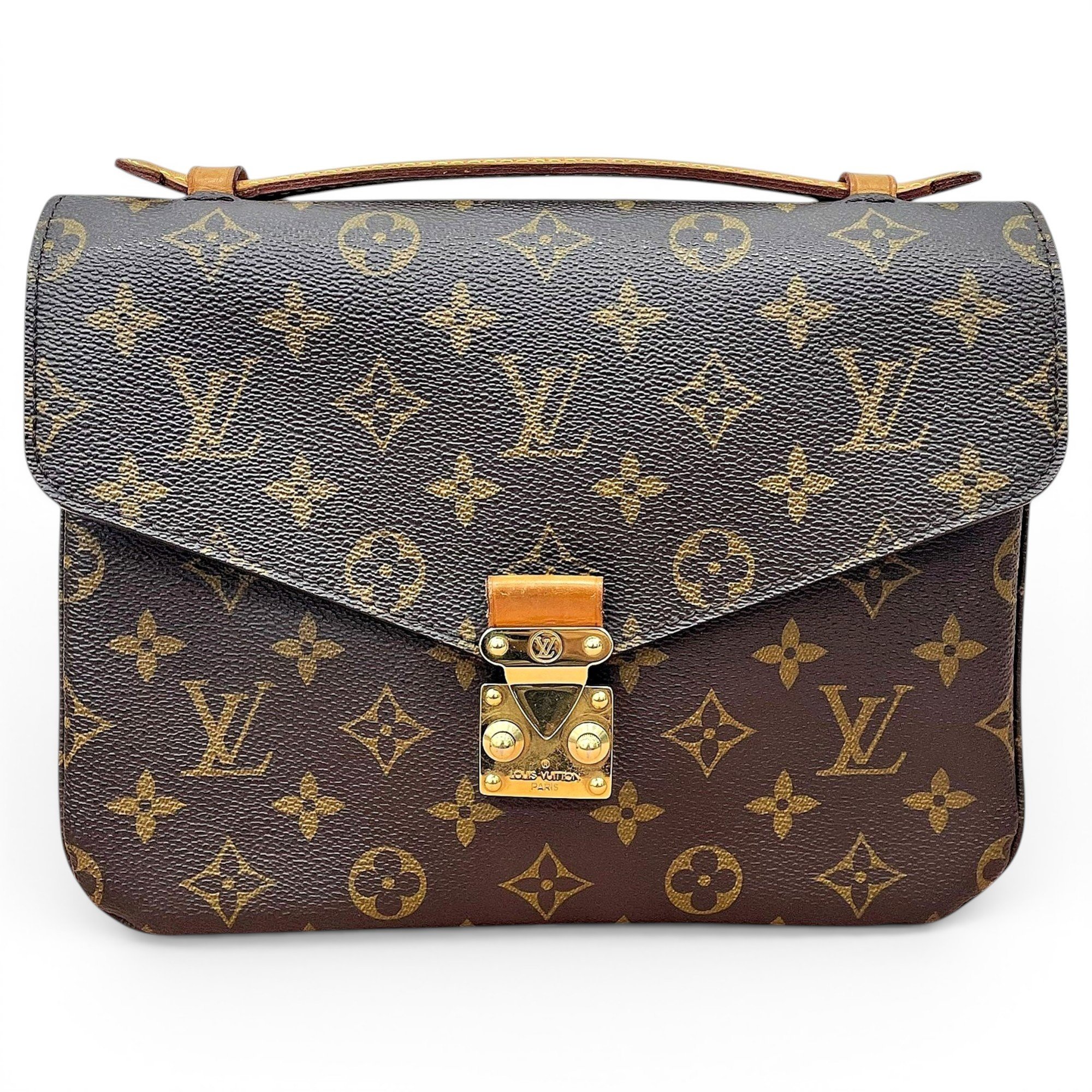 Metis leather handbag
