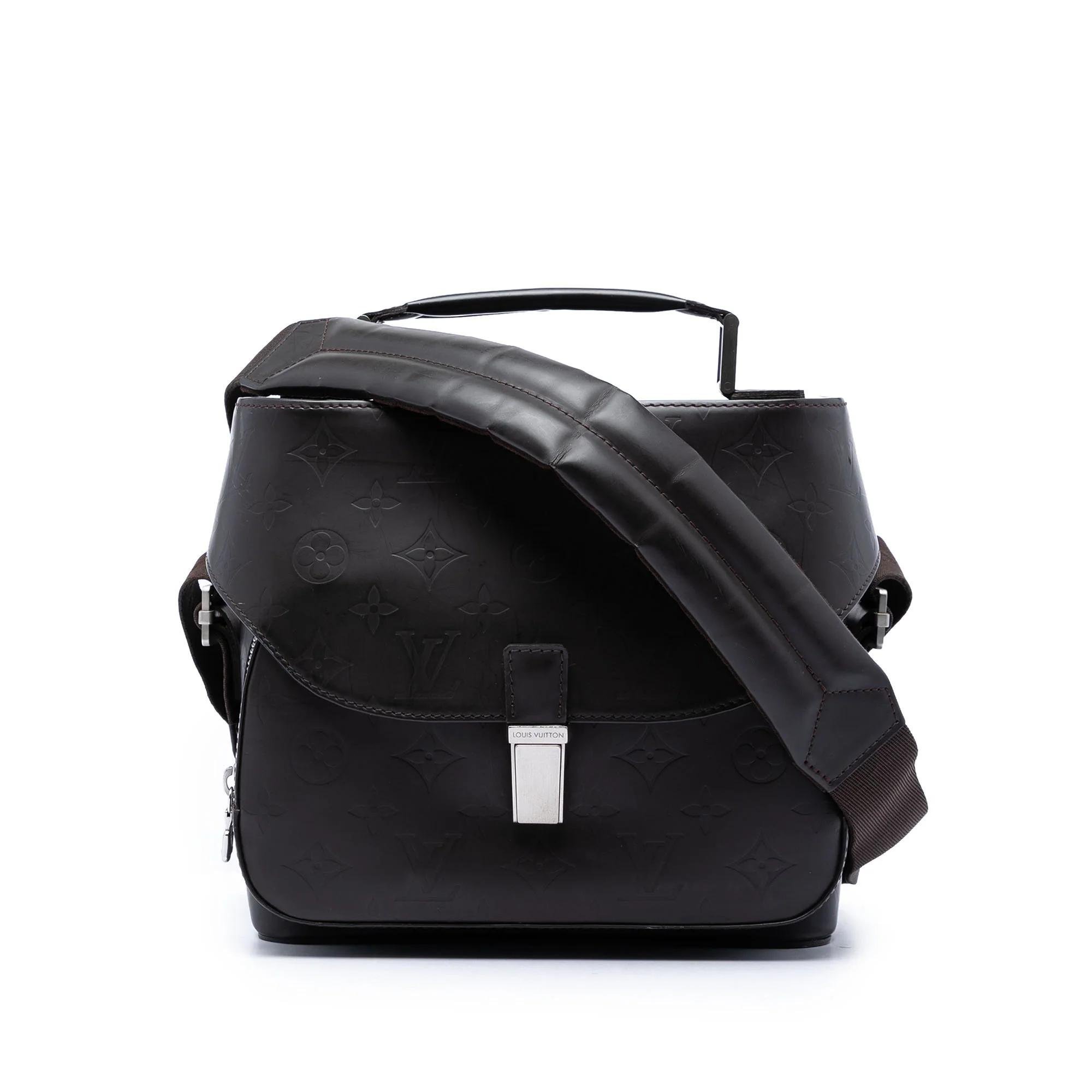 Leather satchel