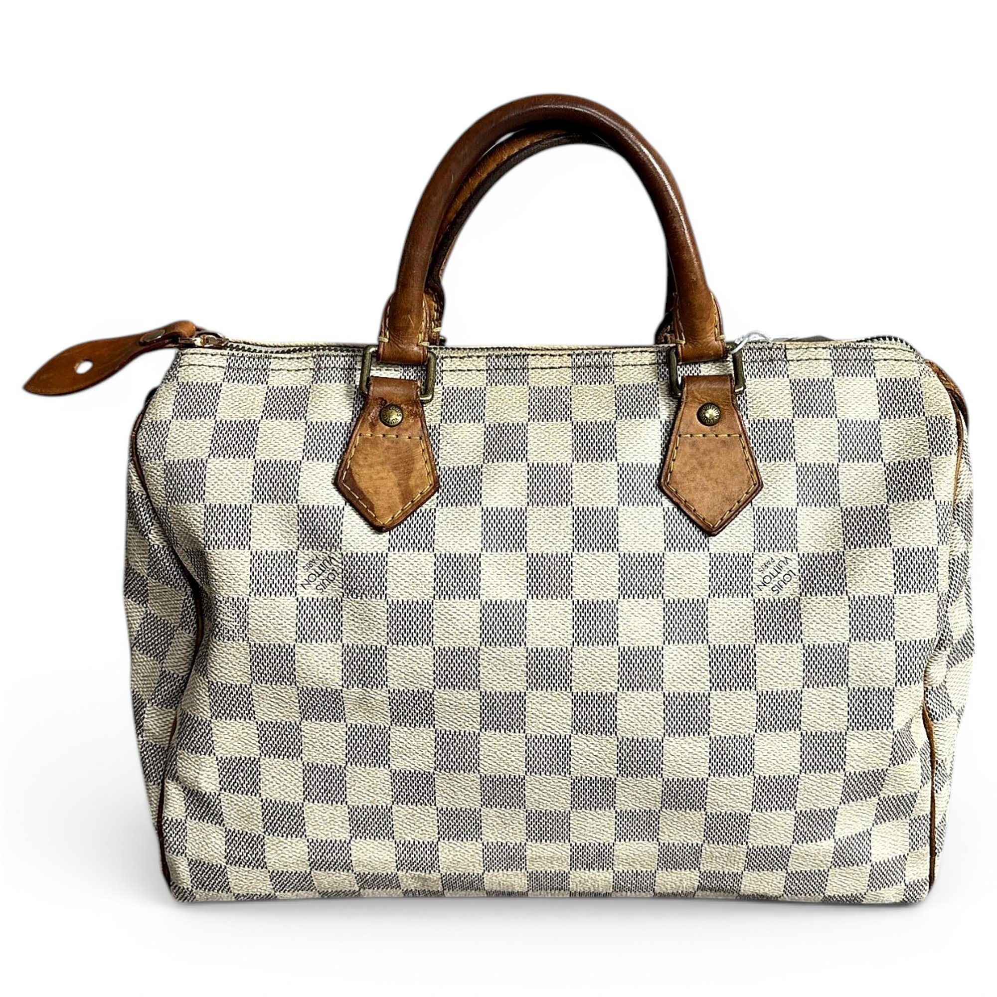 Speedy leather handbag