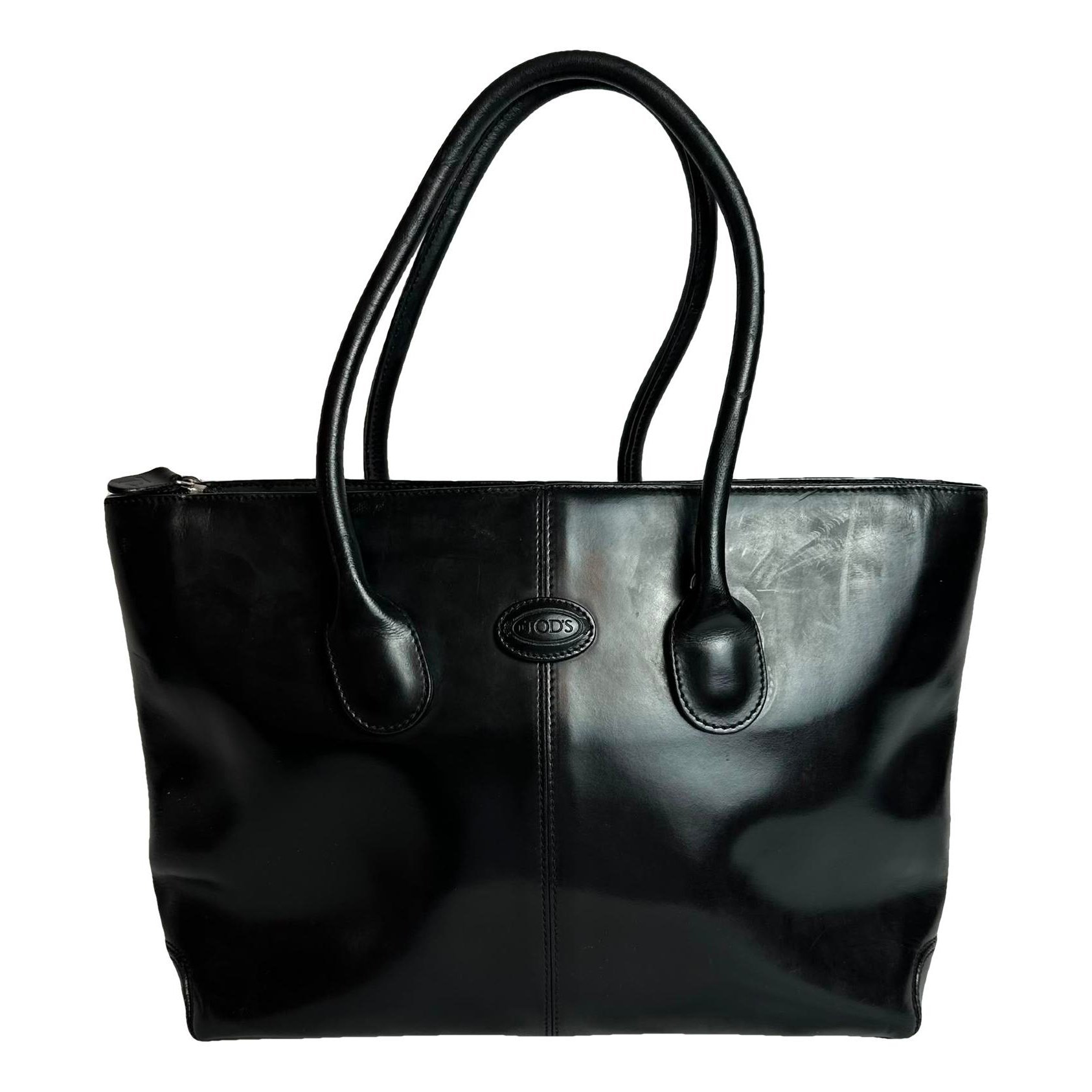 Leather handbag
