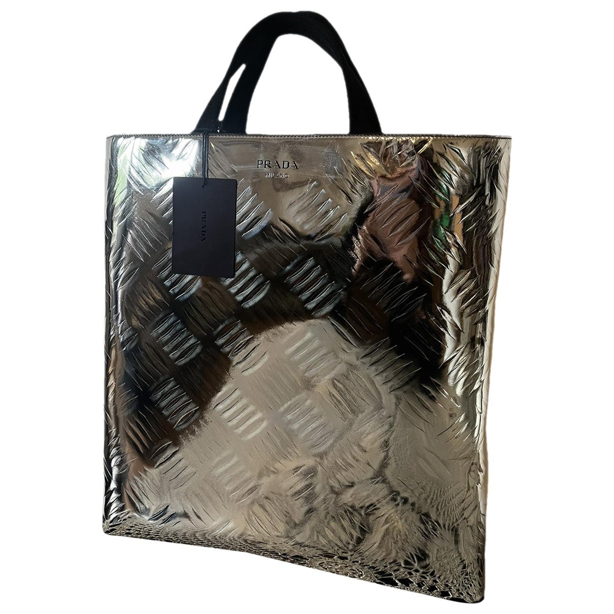 Leather tote