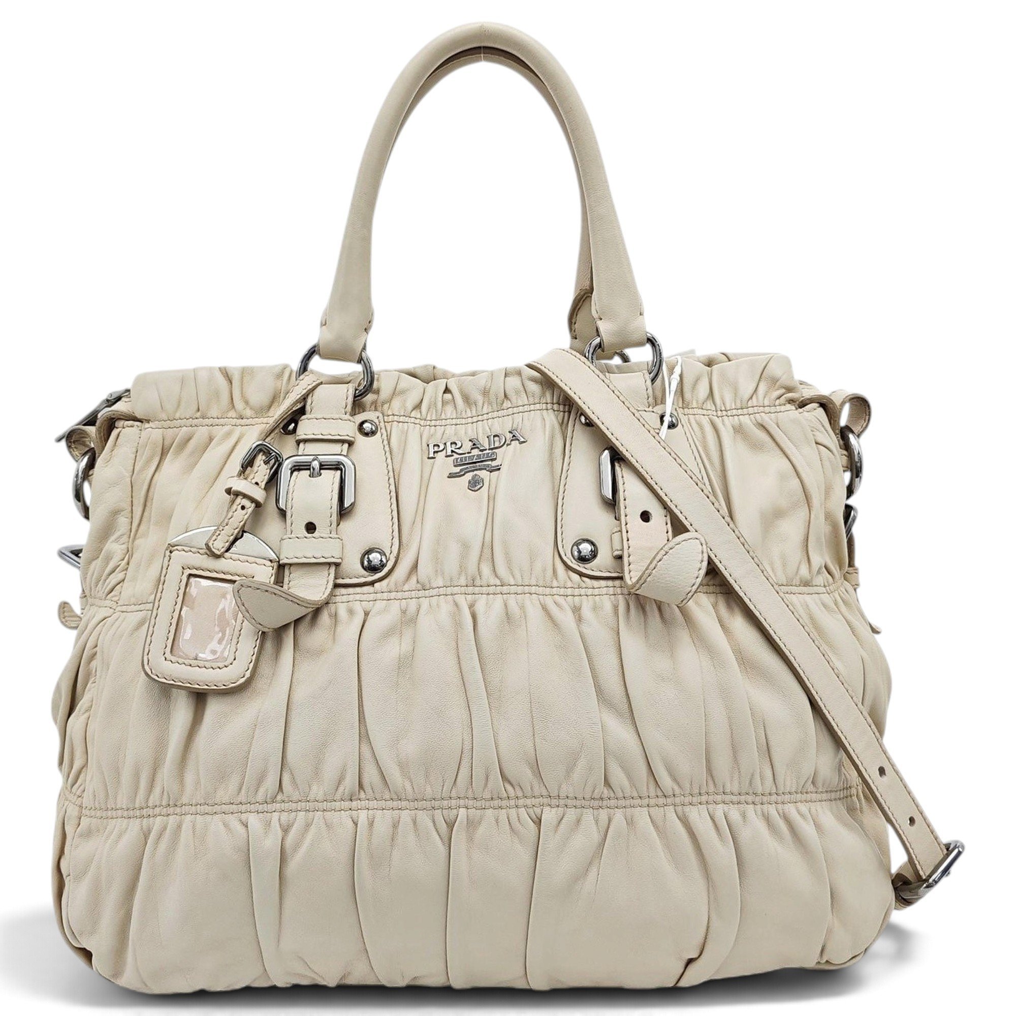Leather handbag