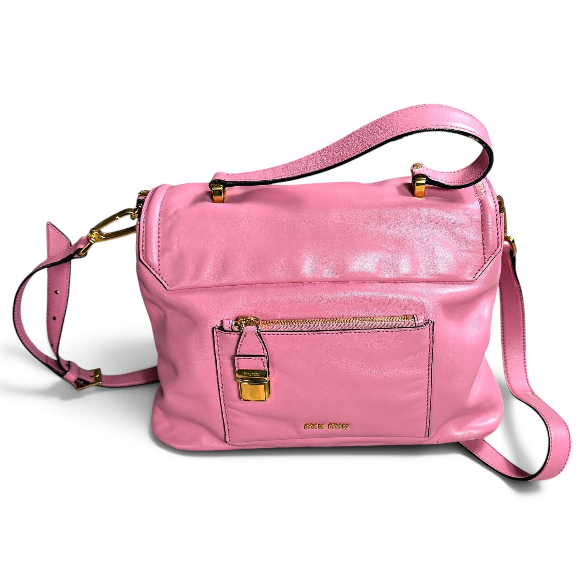 Vitello leather handbag