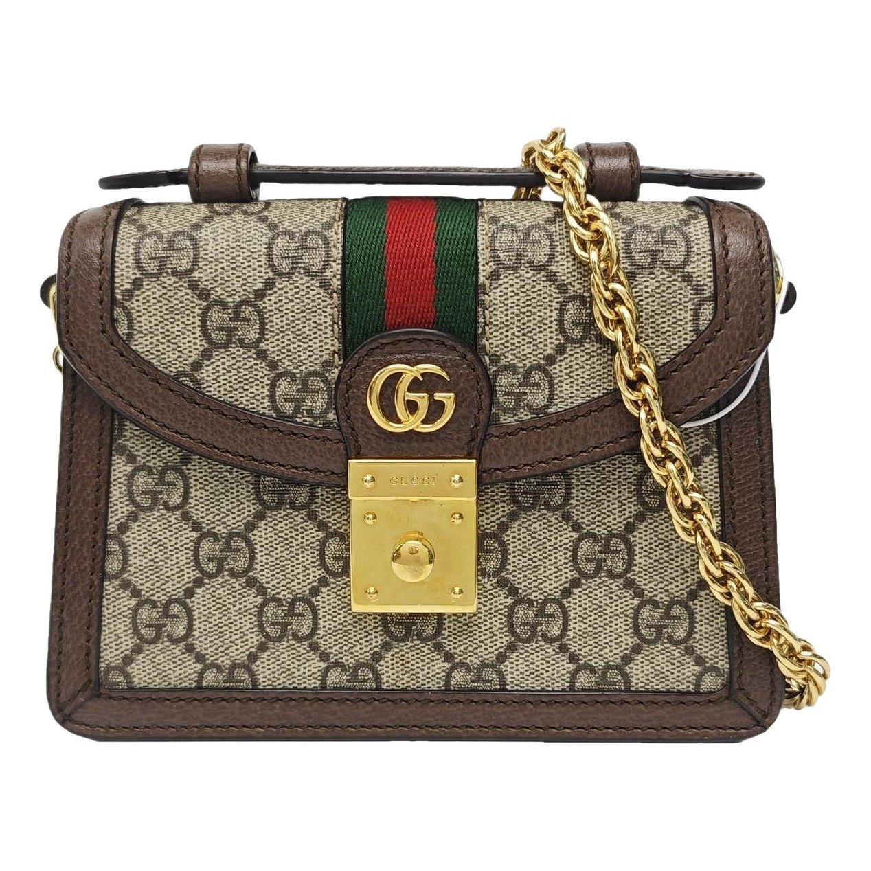 Ophidia leather handbag