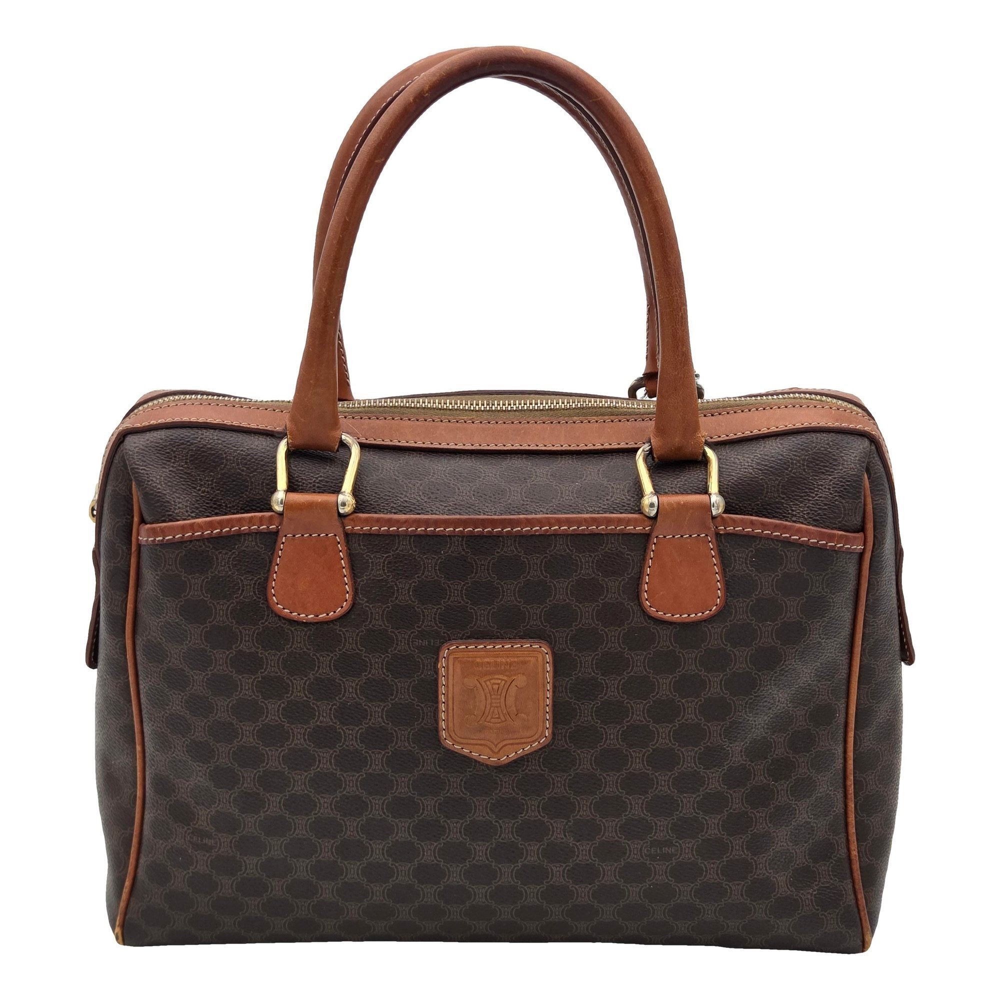 Leather handbag
