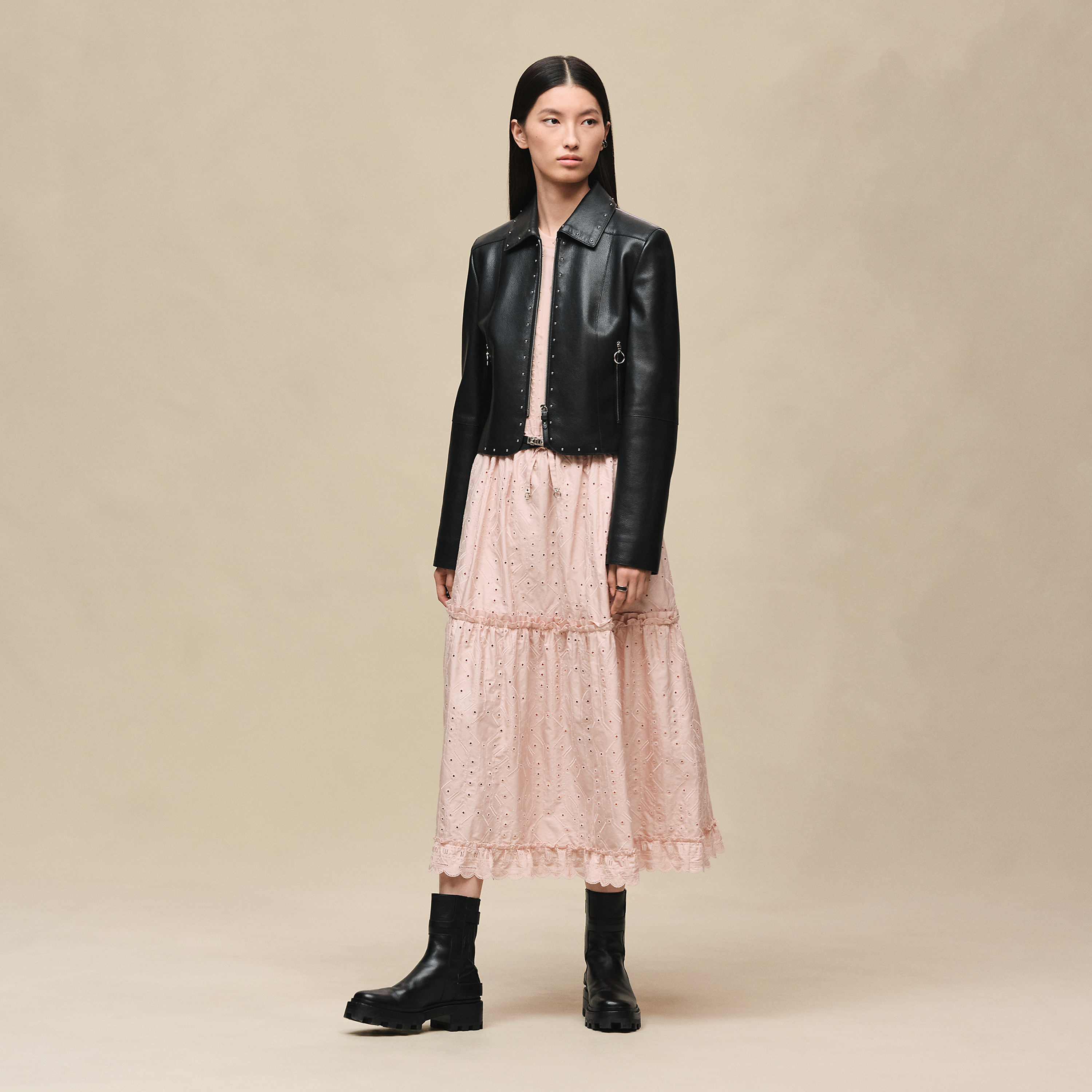 Short equestrian jacket