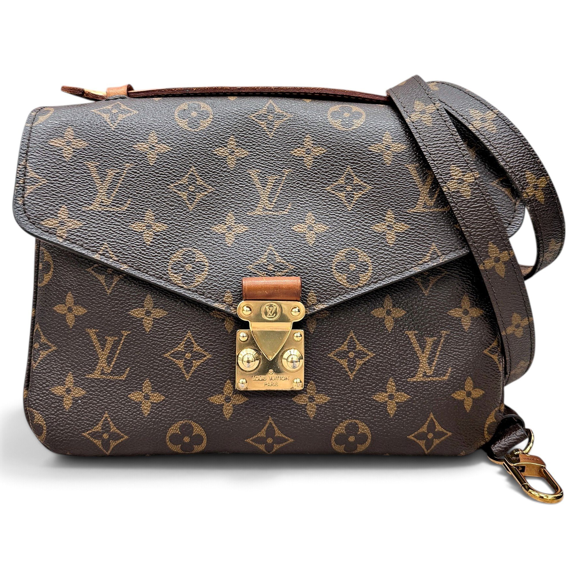Metis leather handbag