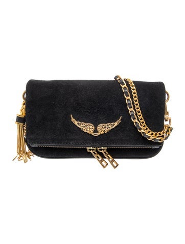 Suede Crossbody Bag