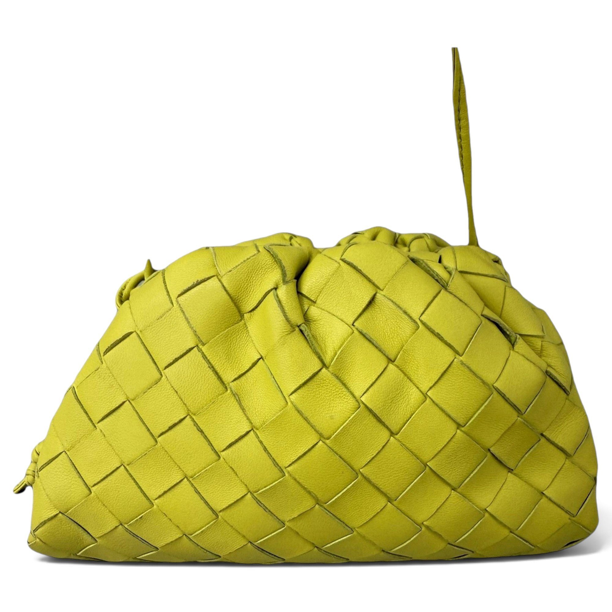 Chain Pouch leather handbag