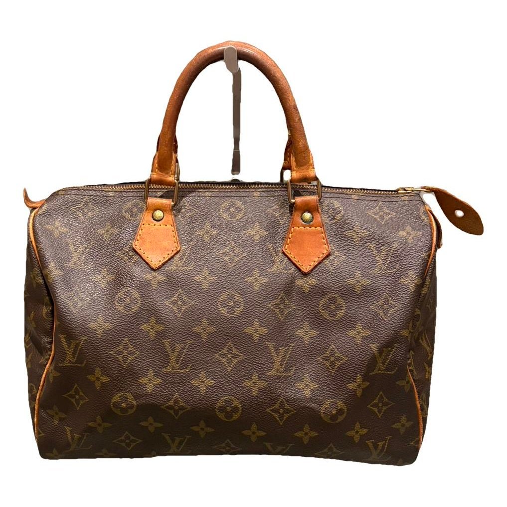 Speedy leather handbag