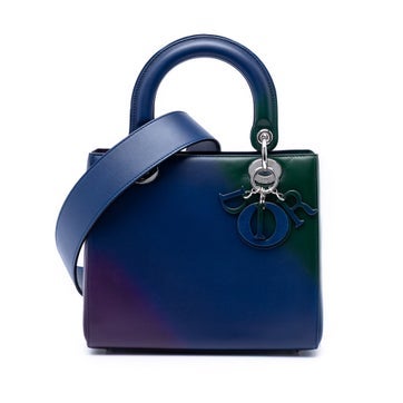 Calf Leather Medium Ombre Calfskin Lady Dior