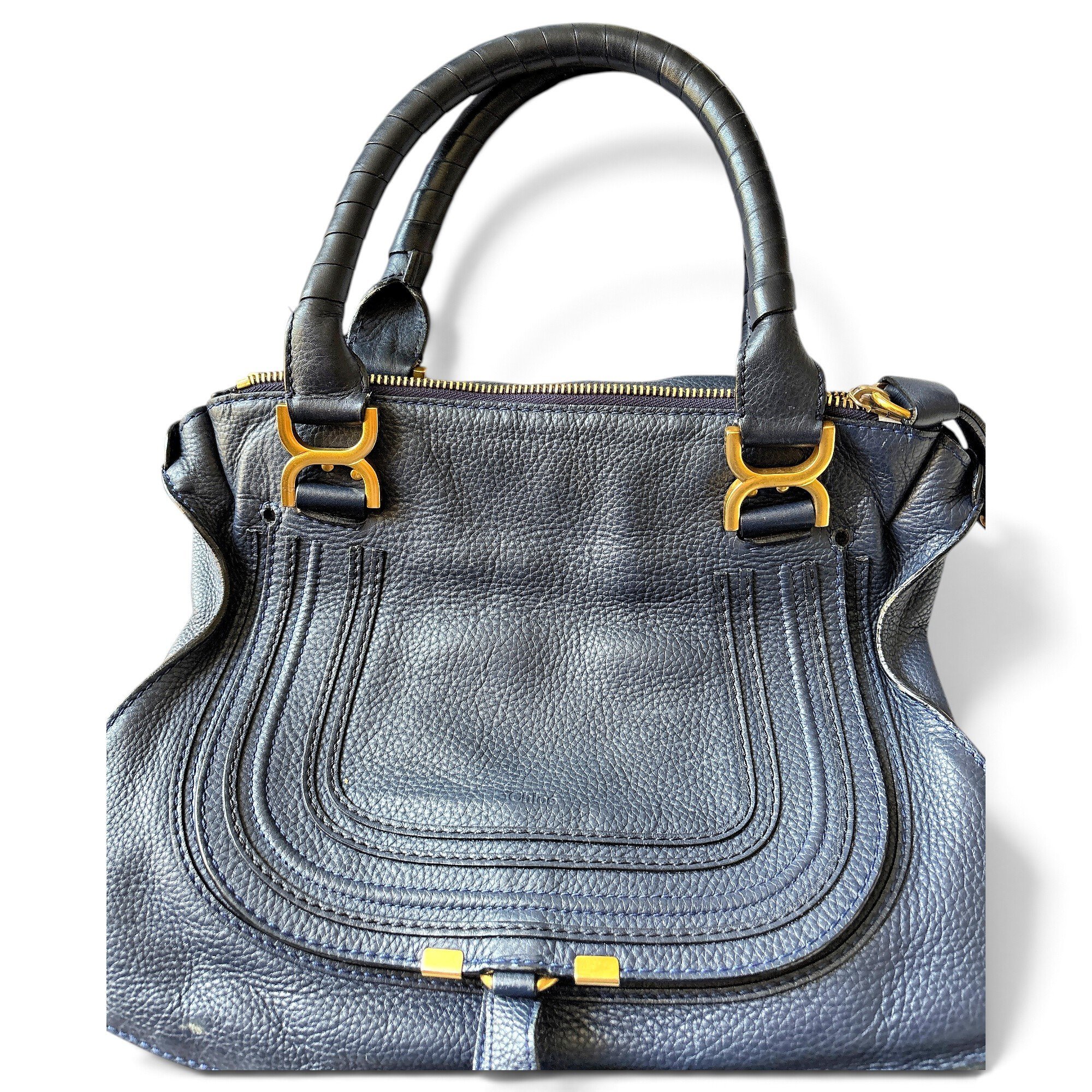 Marcie leather handbag