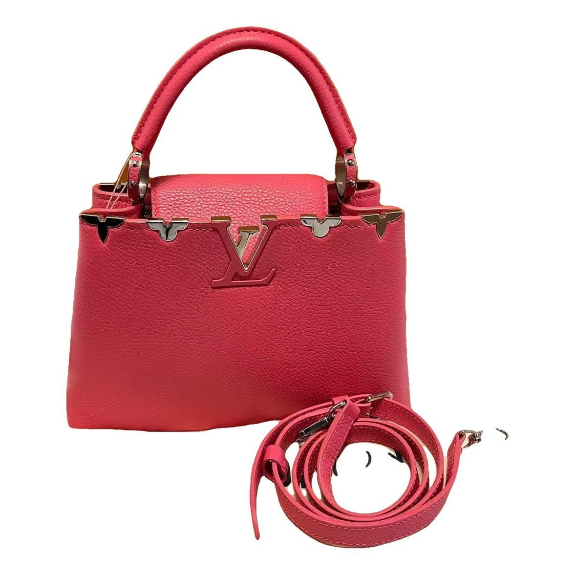 Capucines leather handbag