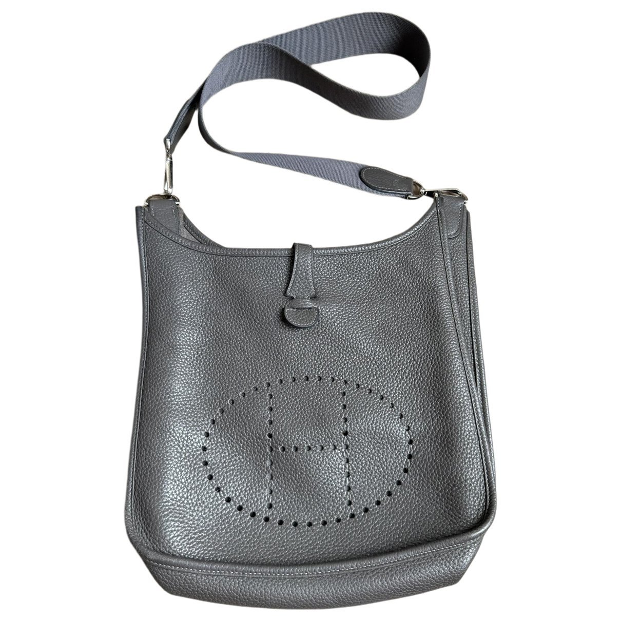 Hermes Evelyne Handbag Graphite