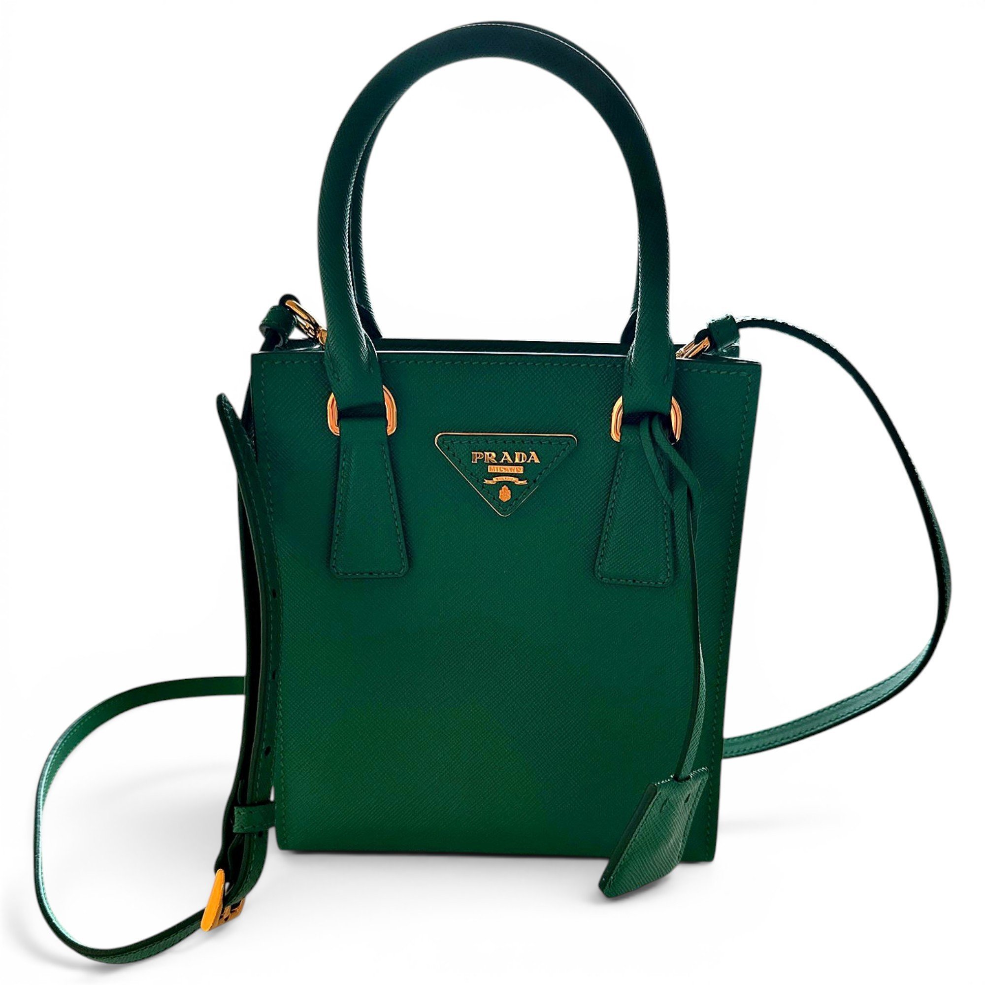 Galleria leather handbag