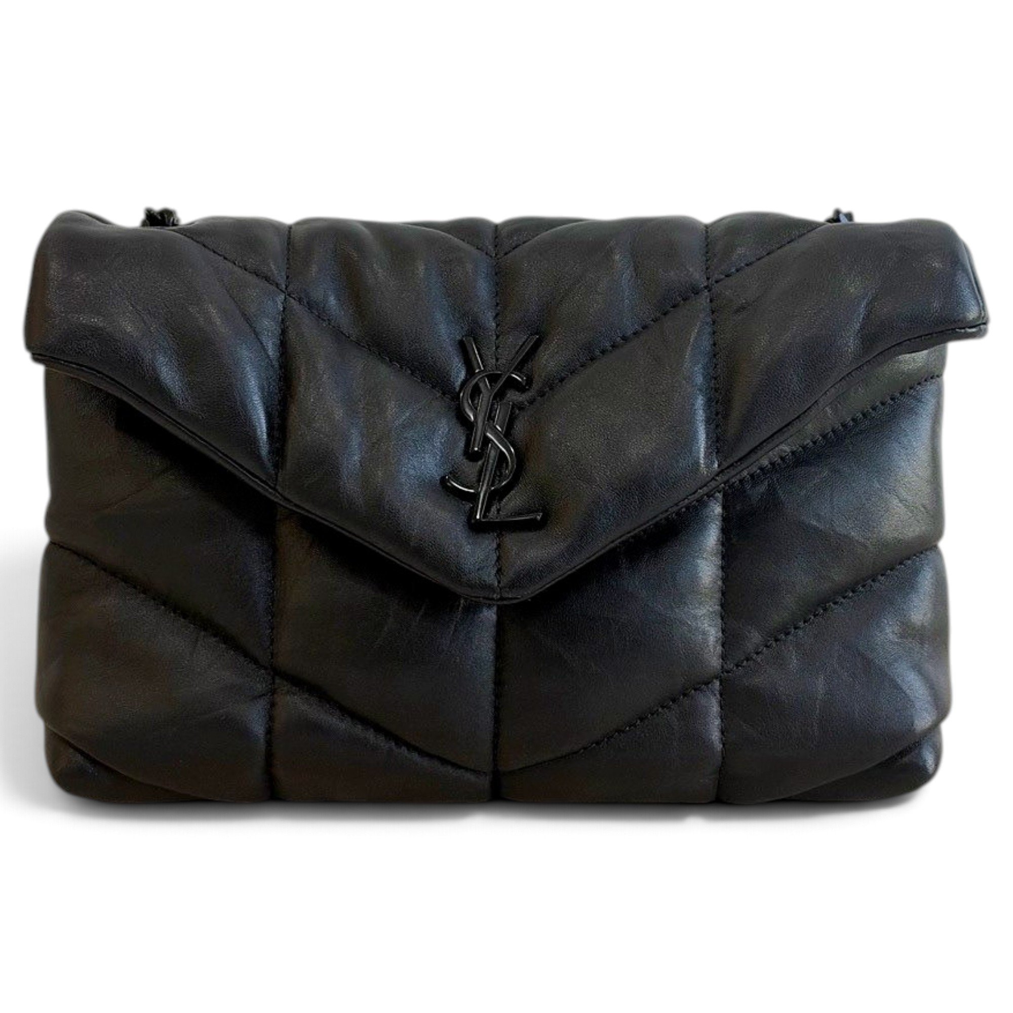 Loulou Puffer leather handbag
