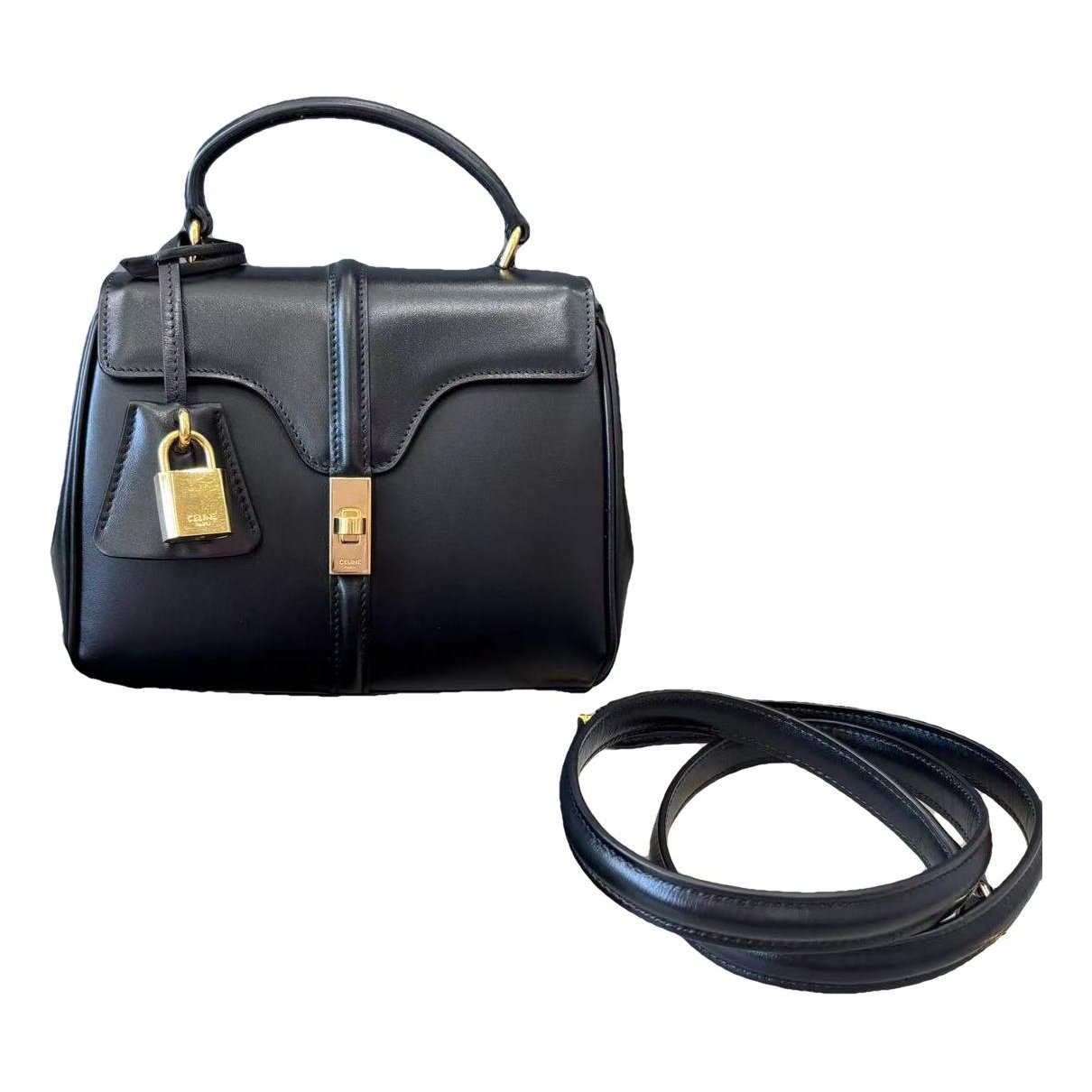 Leather handbag