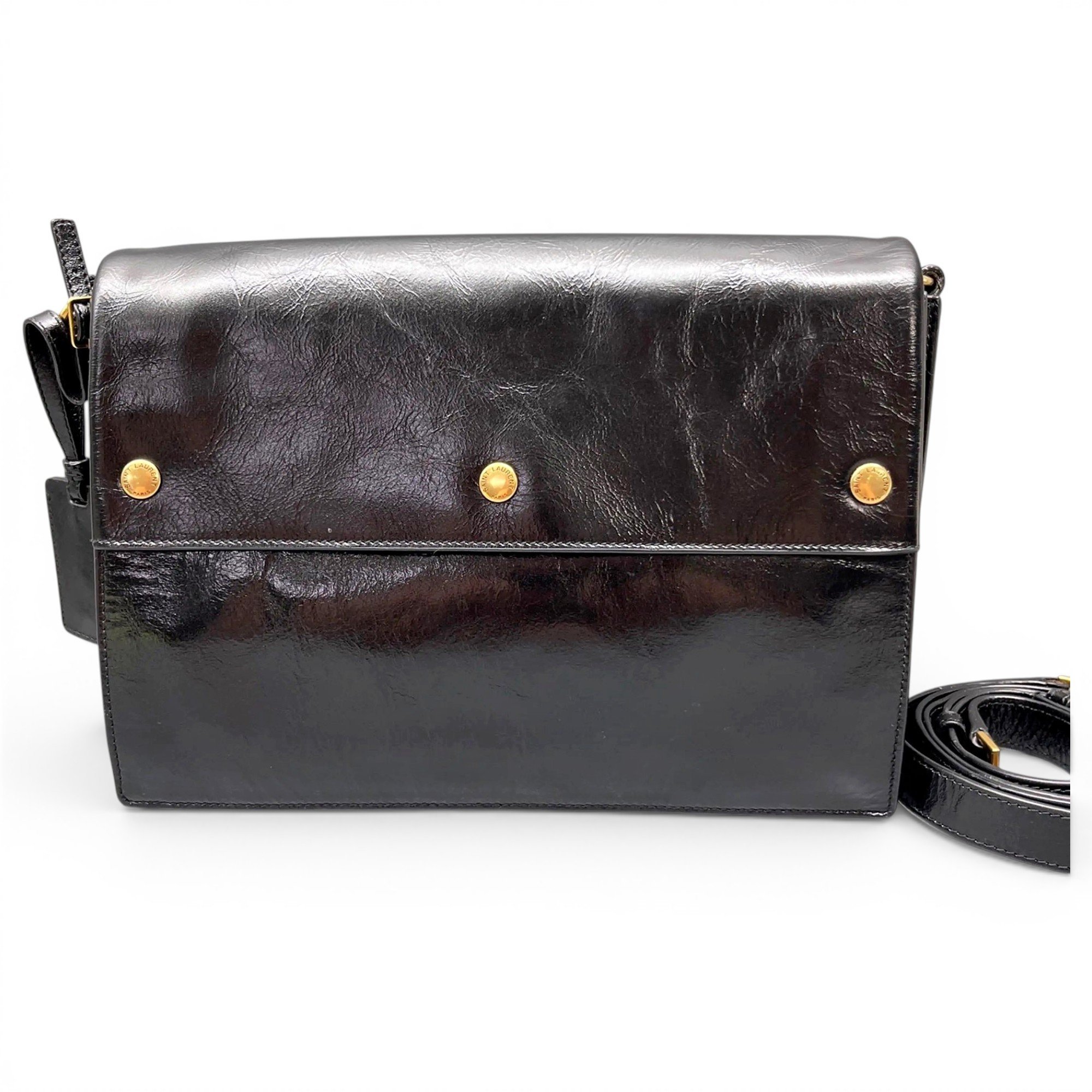 Leather crossbody bag