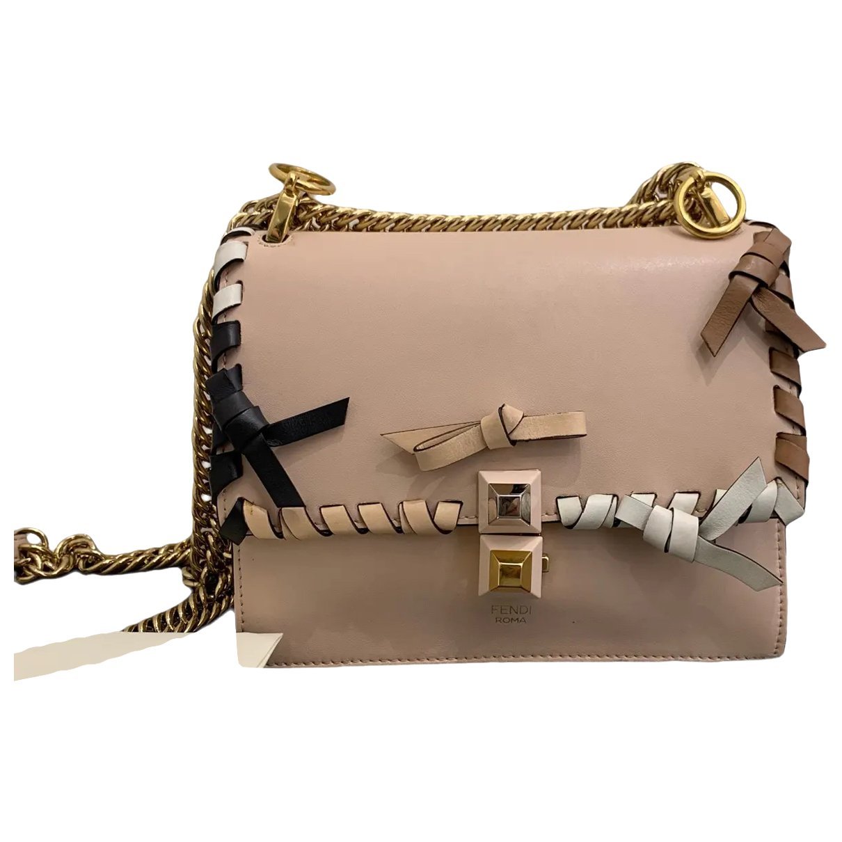 Kan I leather crossbody bag