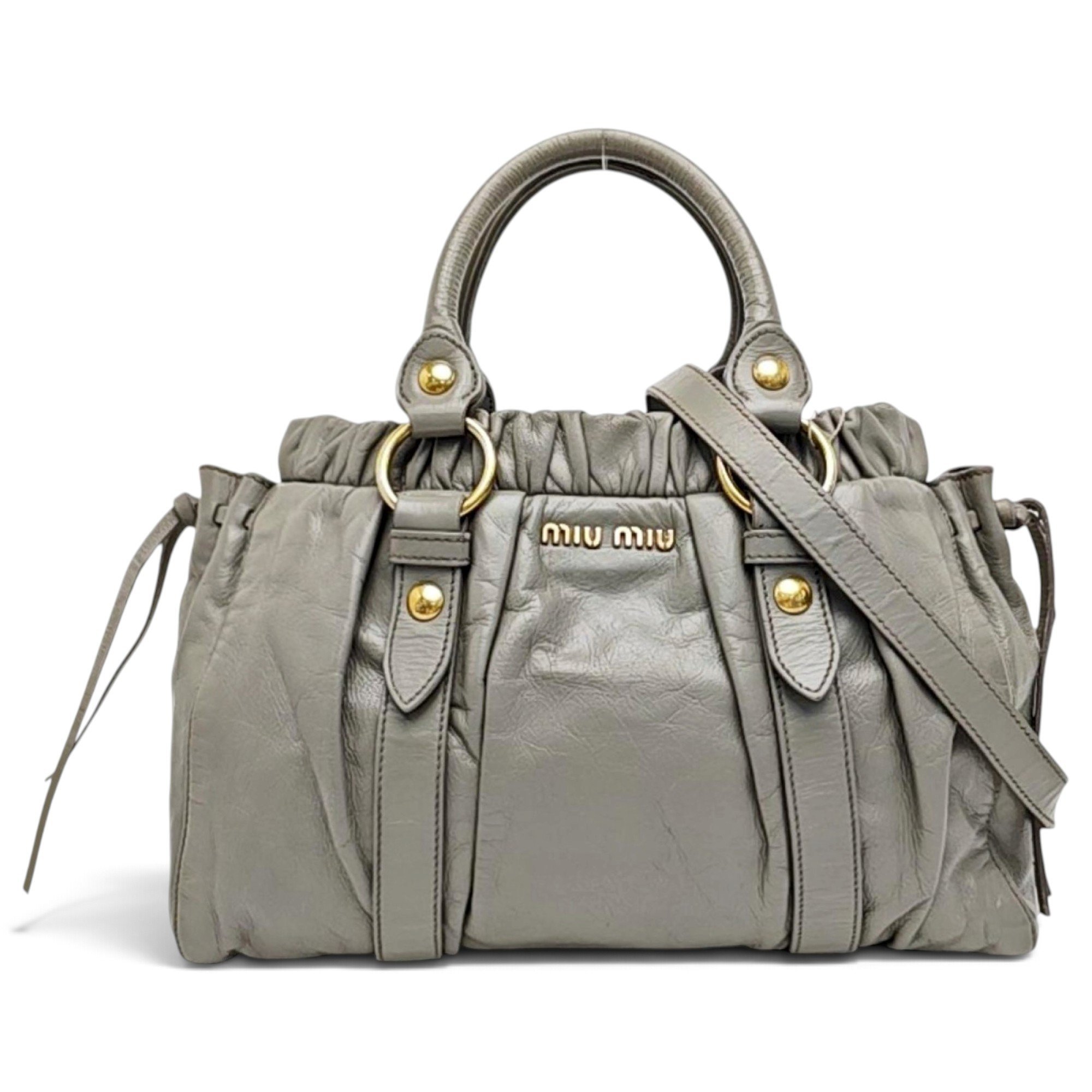 Vitello leather handbag