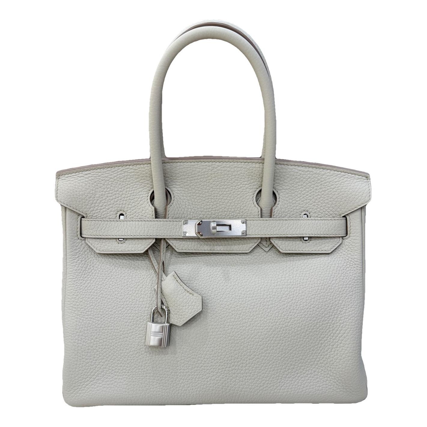 Birkin 30 leather handbag