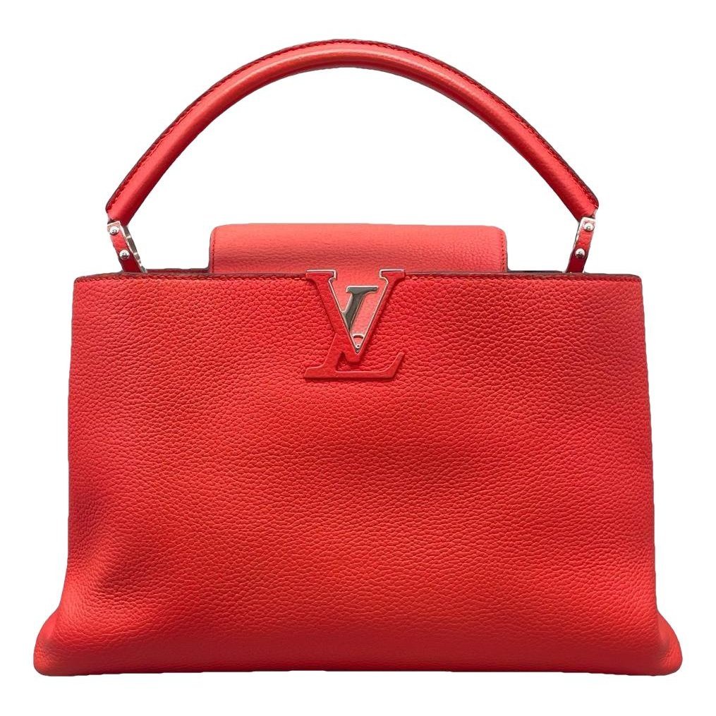 Capucines leather handbag