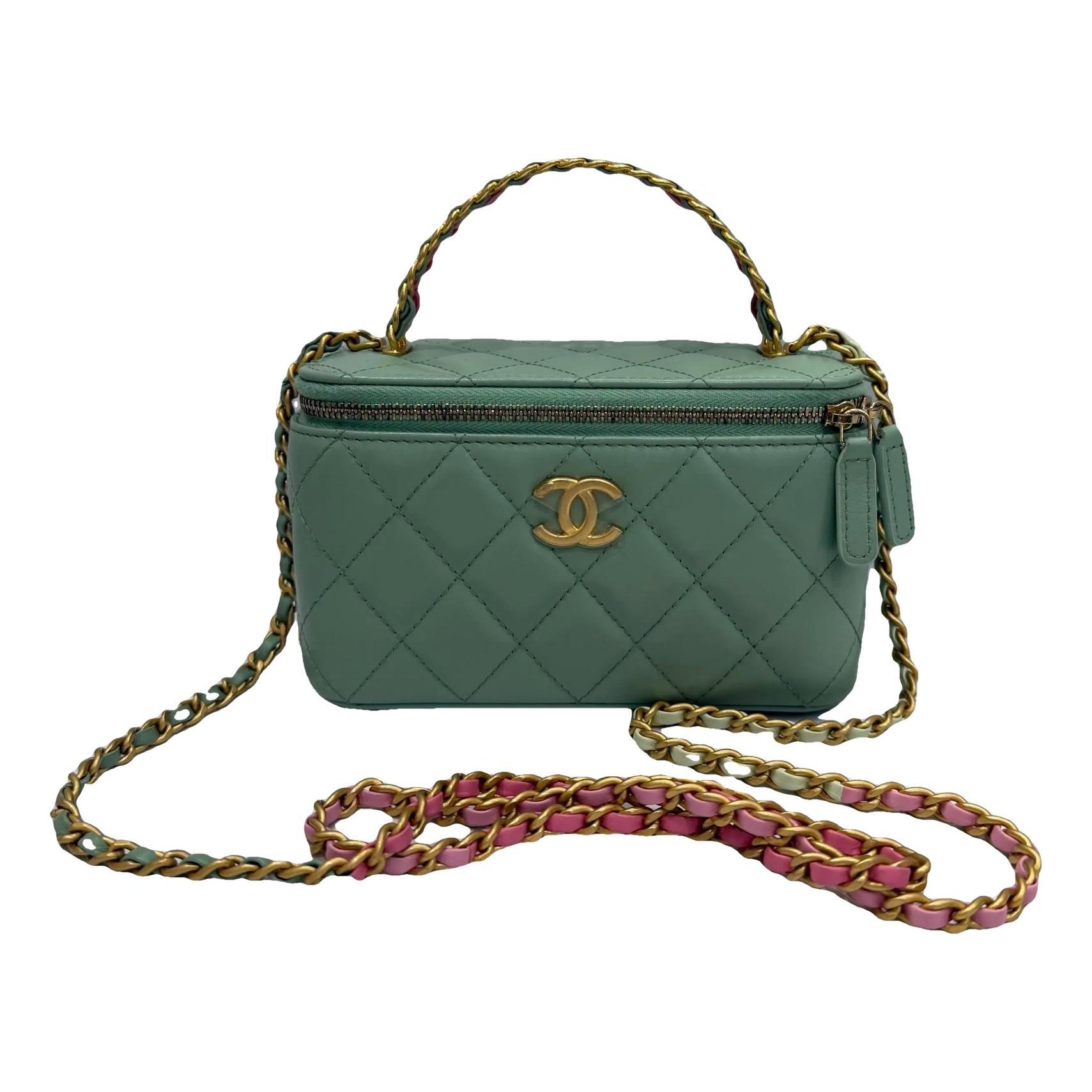 Leather crossbody bag