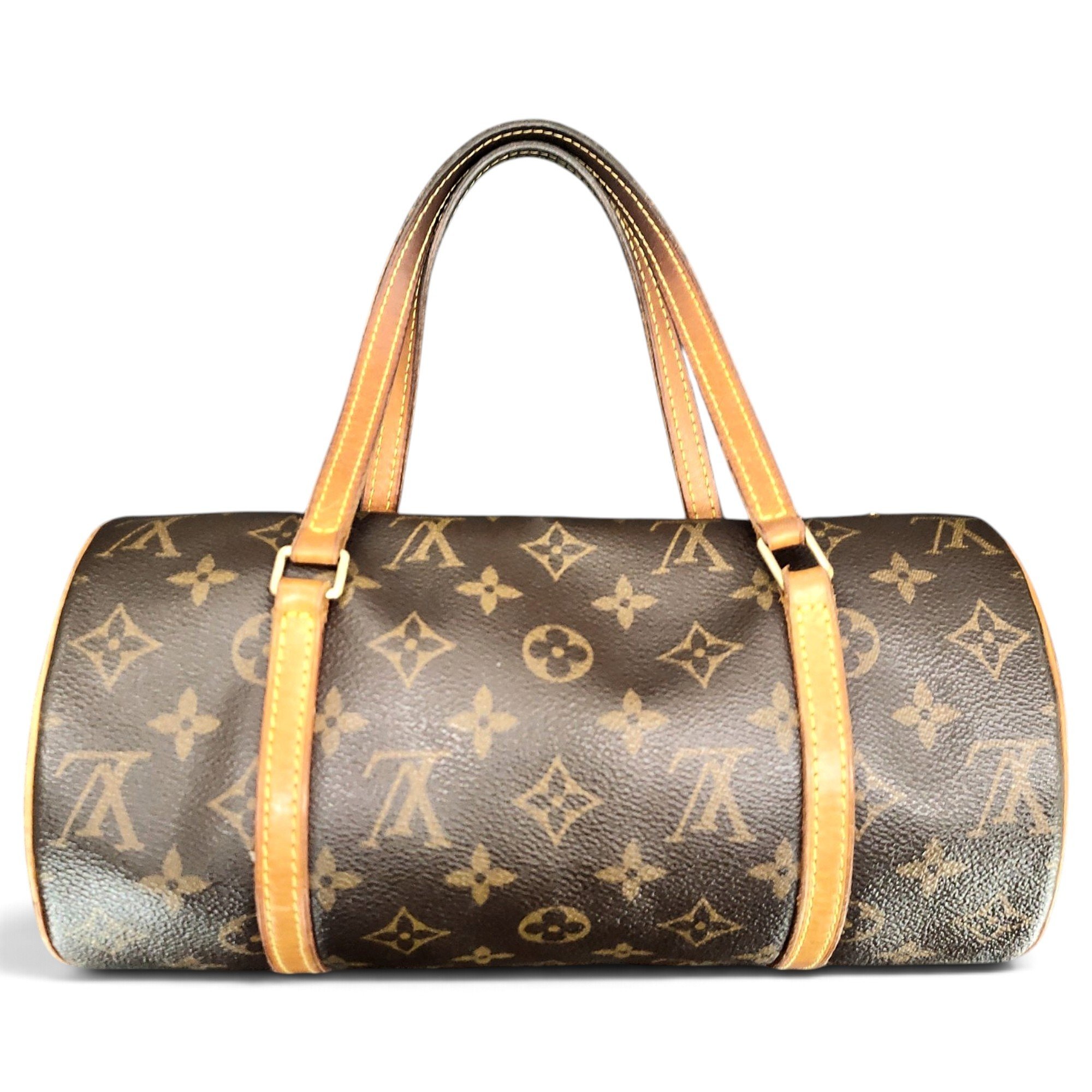 Papillon leather handbag